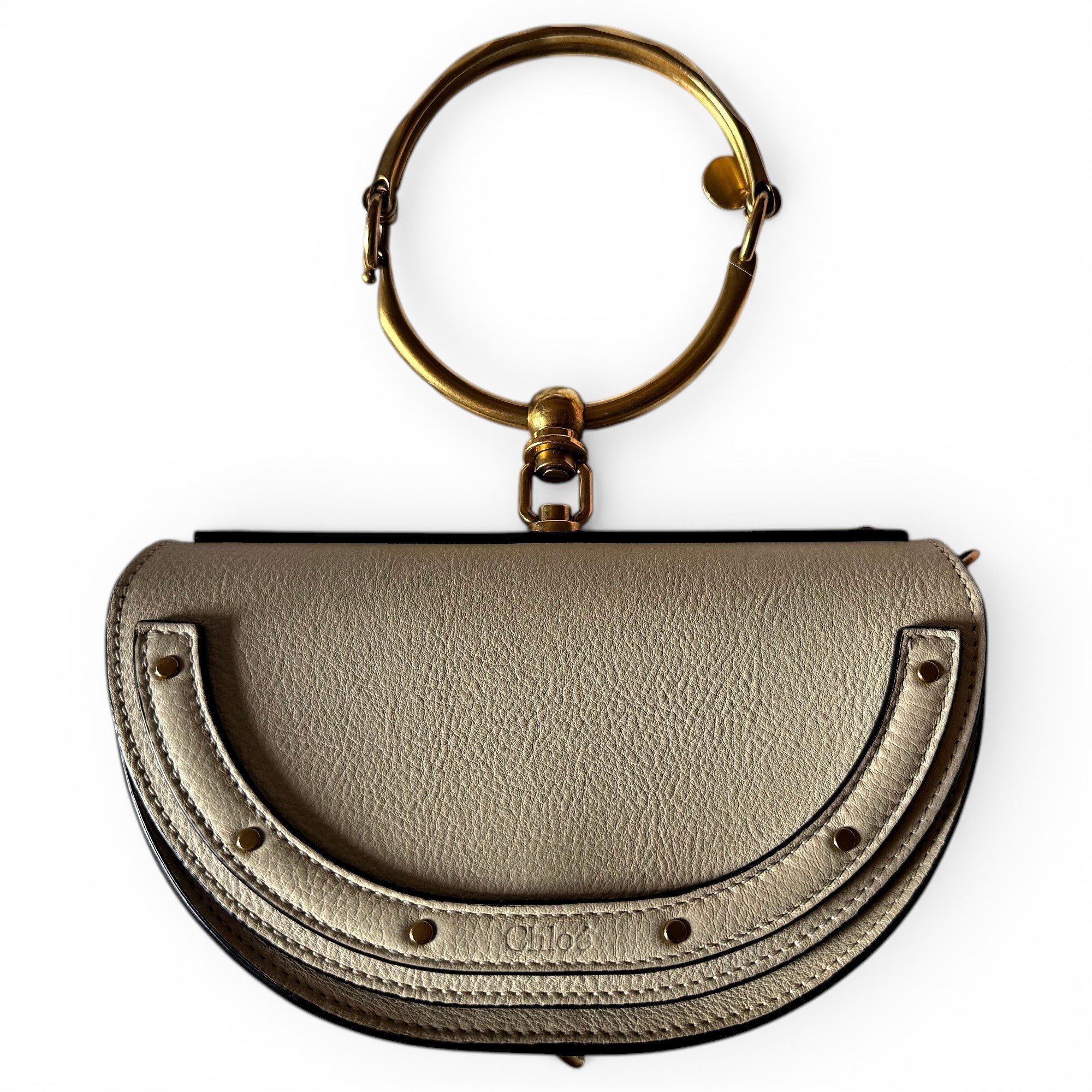 Chloe Bracelet Bag leather crossbody bag