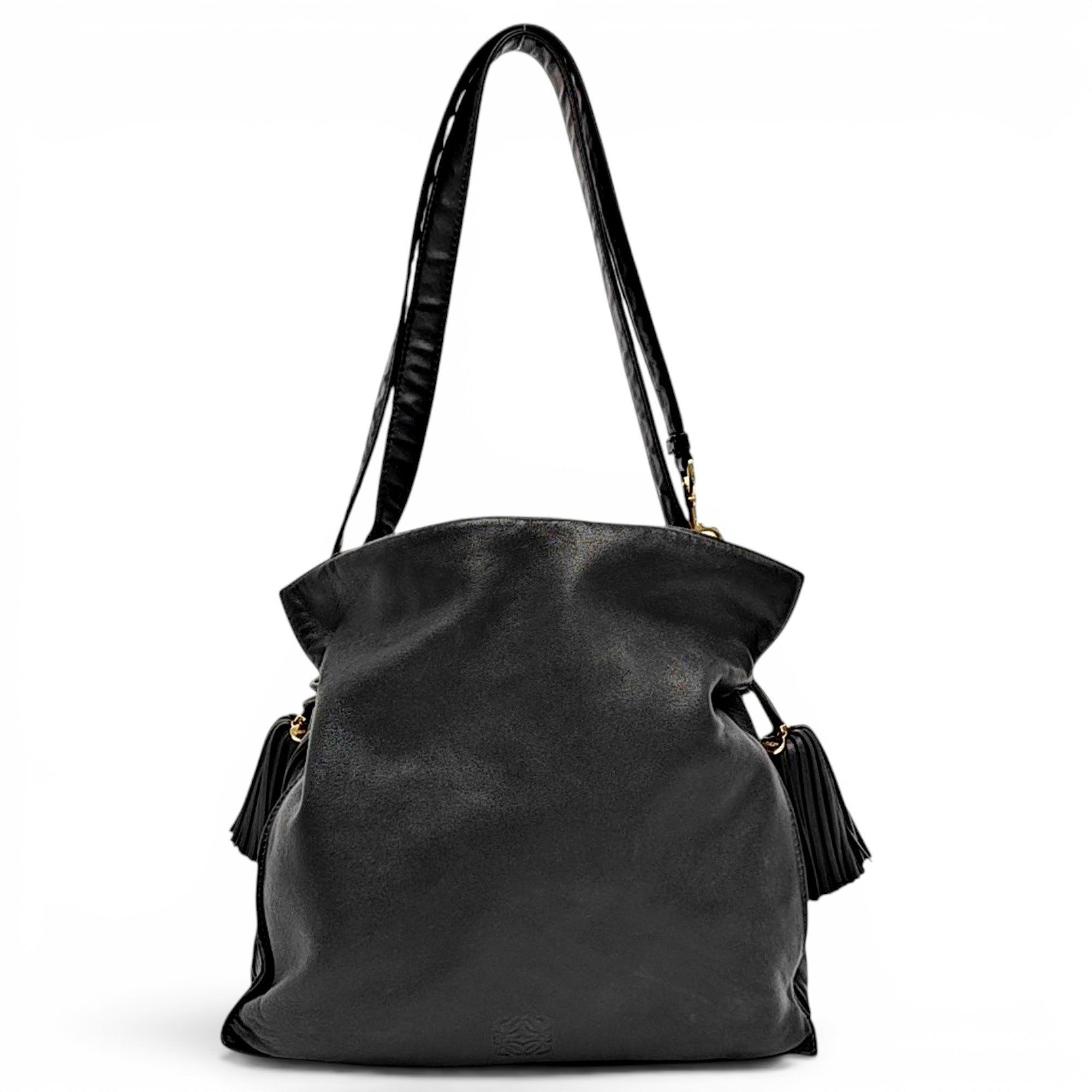 Flamenco leather handbag