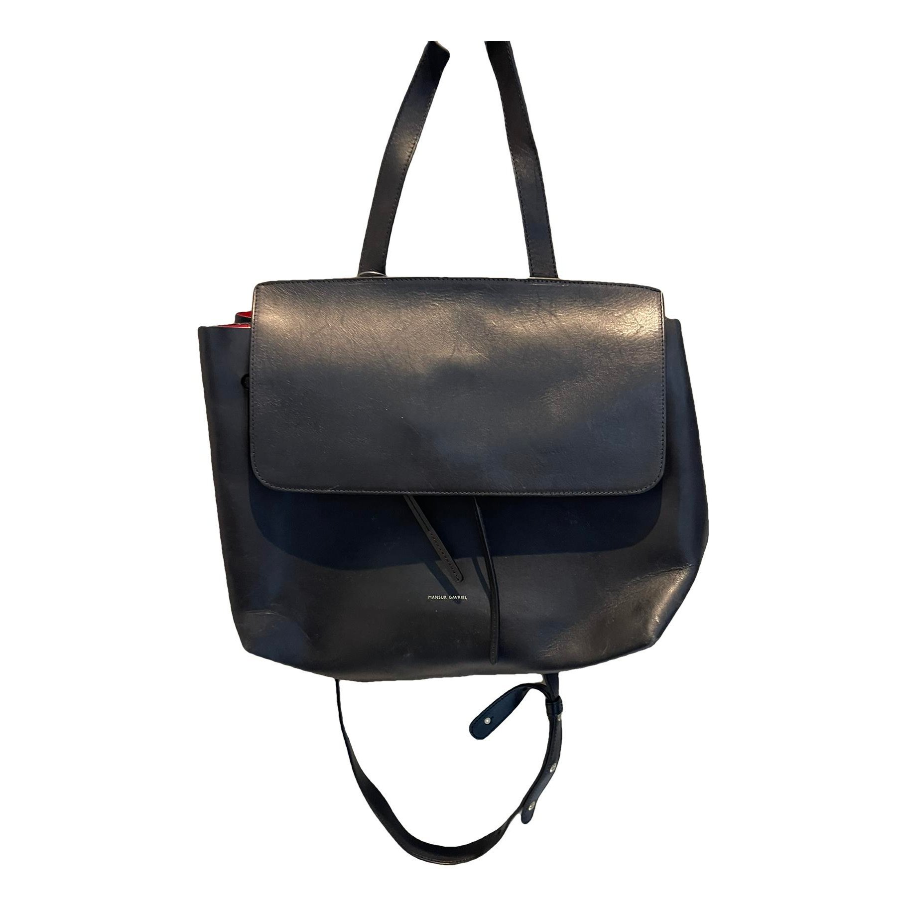 Mansur Gavriel Leather clutch bag