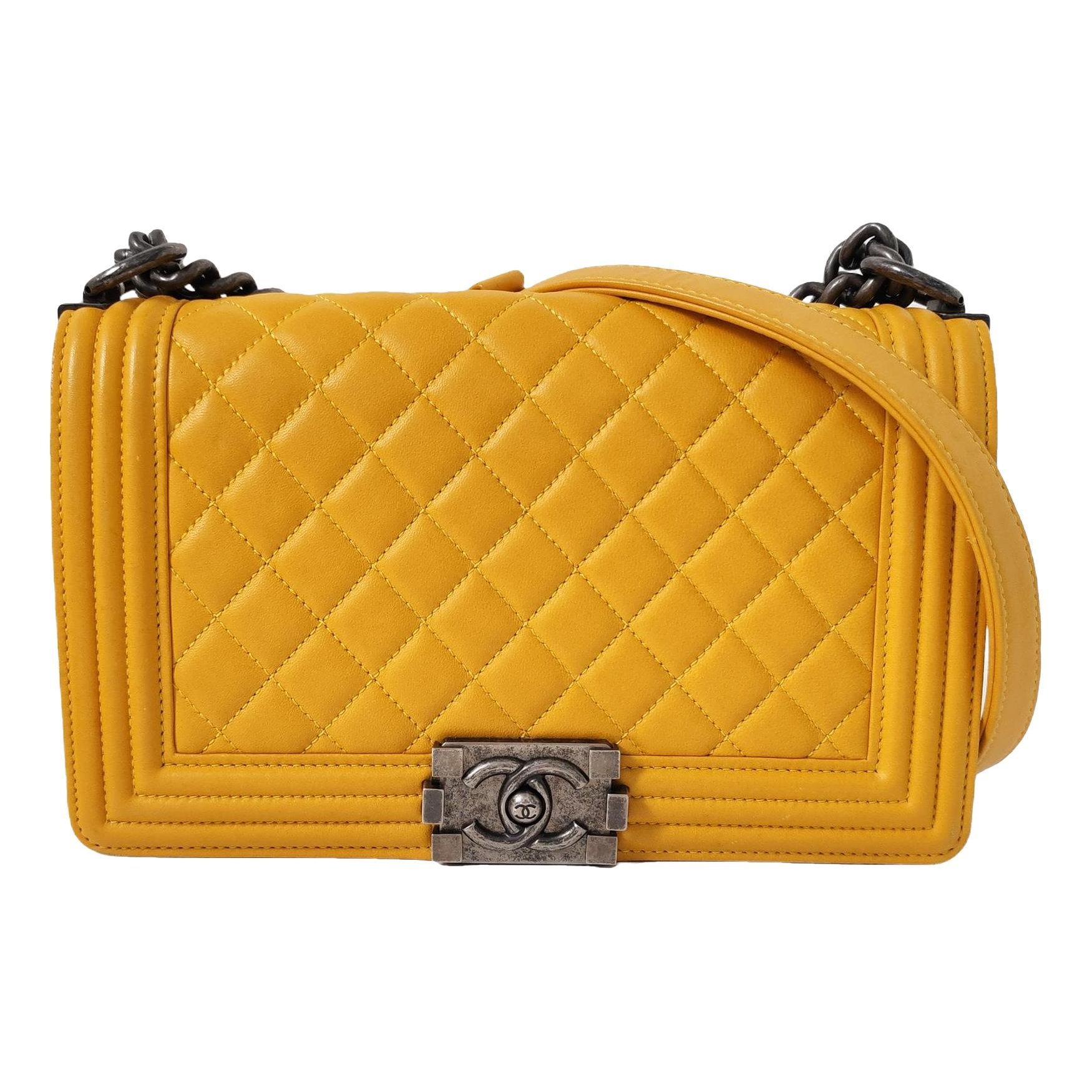 Boy leather crossbody bag