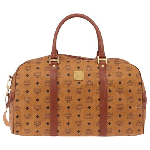 Leather travel bag