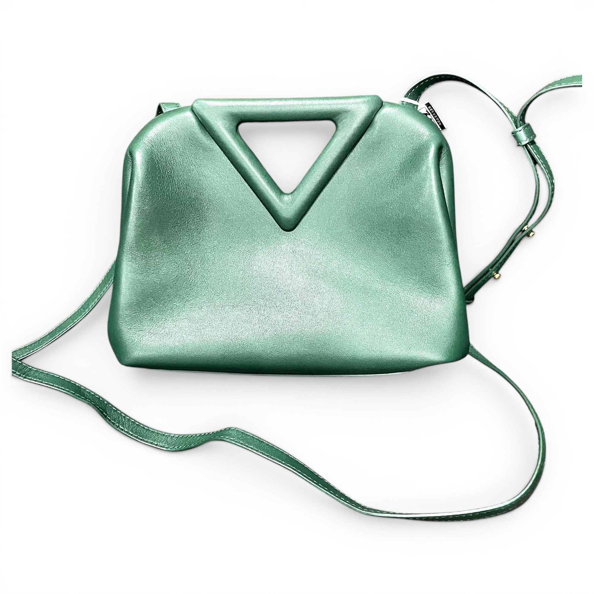 Bottega Veneta Point leather handbag