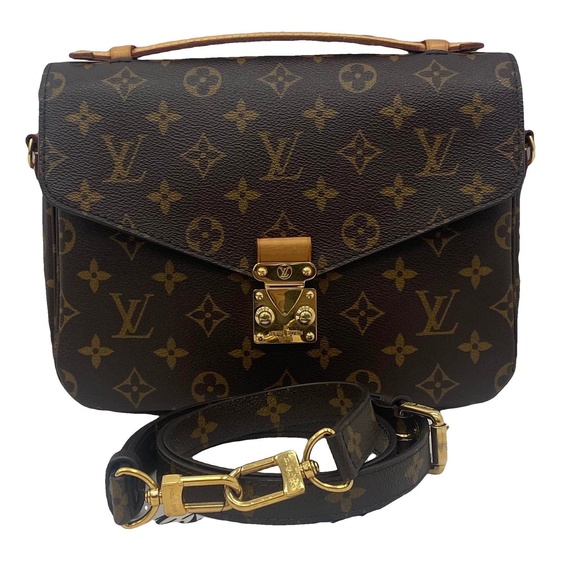Metis leather handbag