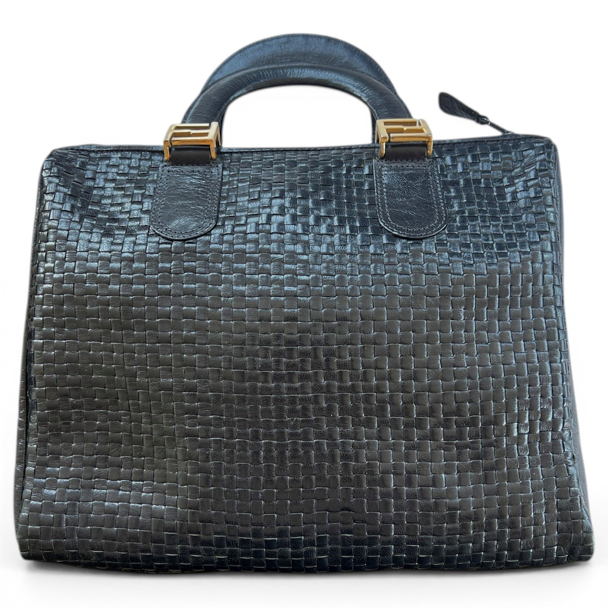 Leather handbag