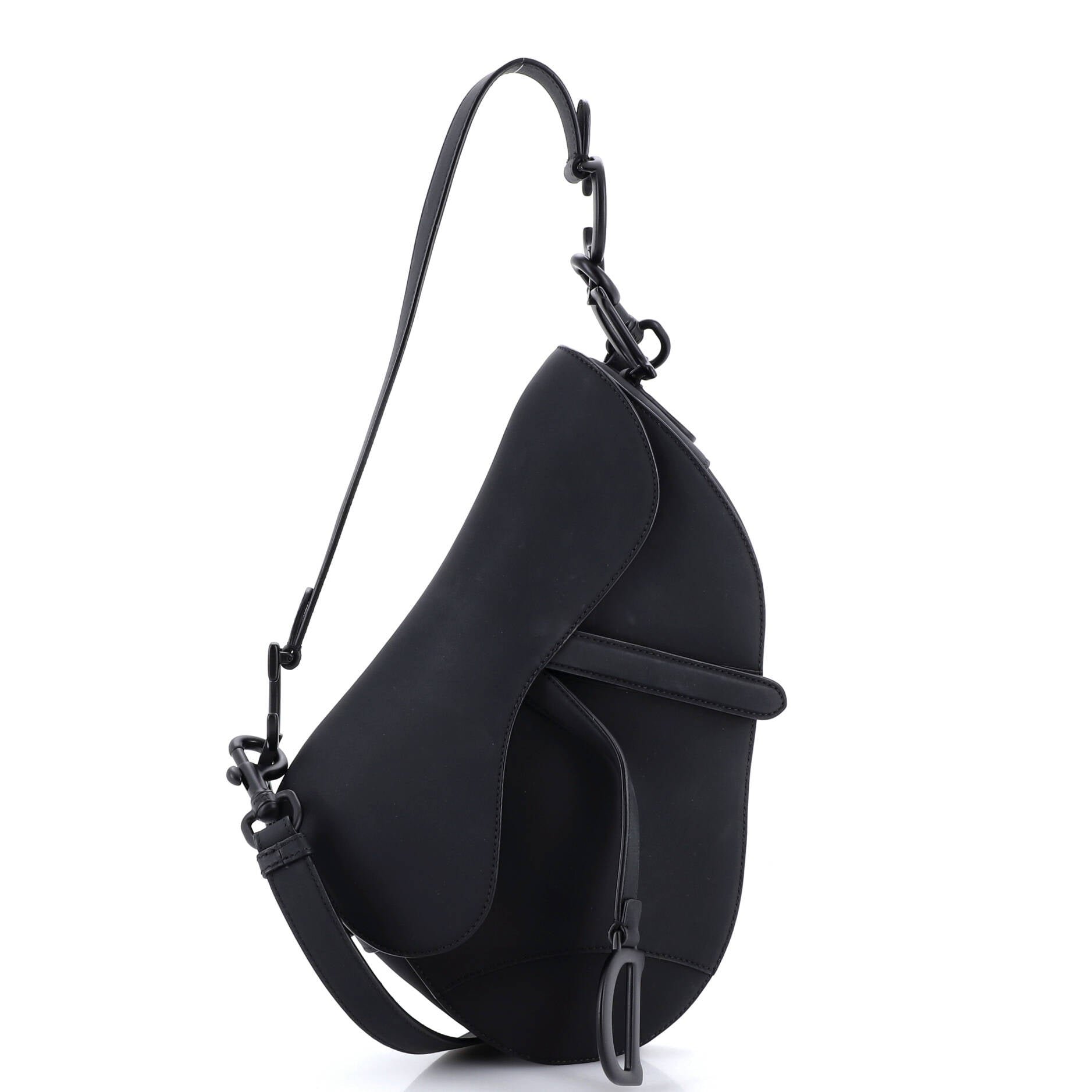Ultra Matte Saddle Handbag Leather Medium