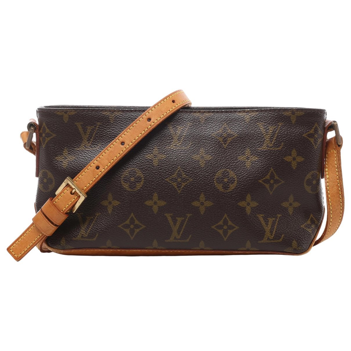 Trotteur leather crossbody bag