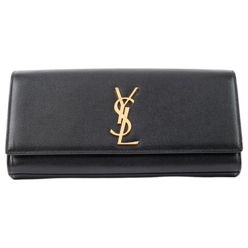 Kate monogramme leather clutch bag