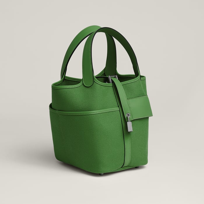 Vert Yucca Picotin Lock 18 Pocket Bag