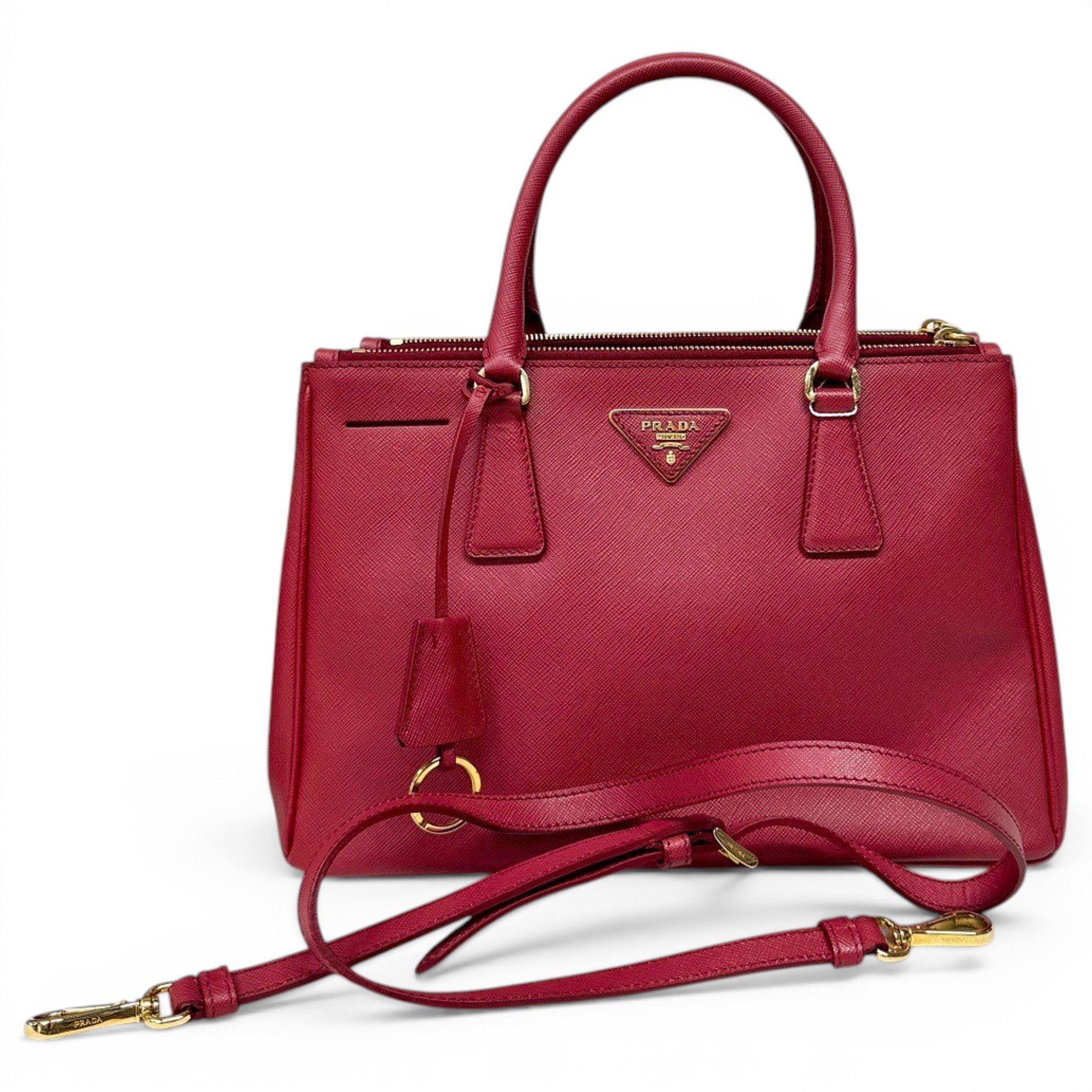 Galleria leather handbag