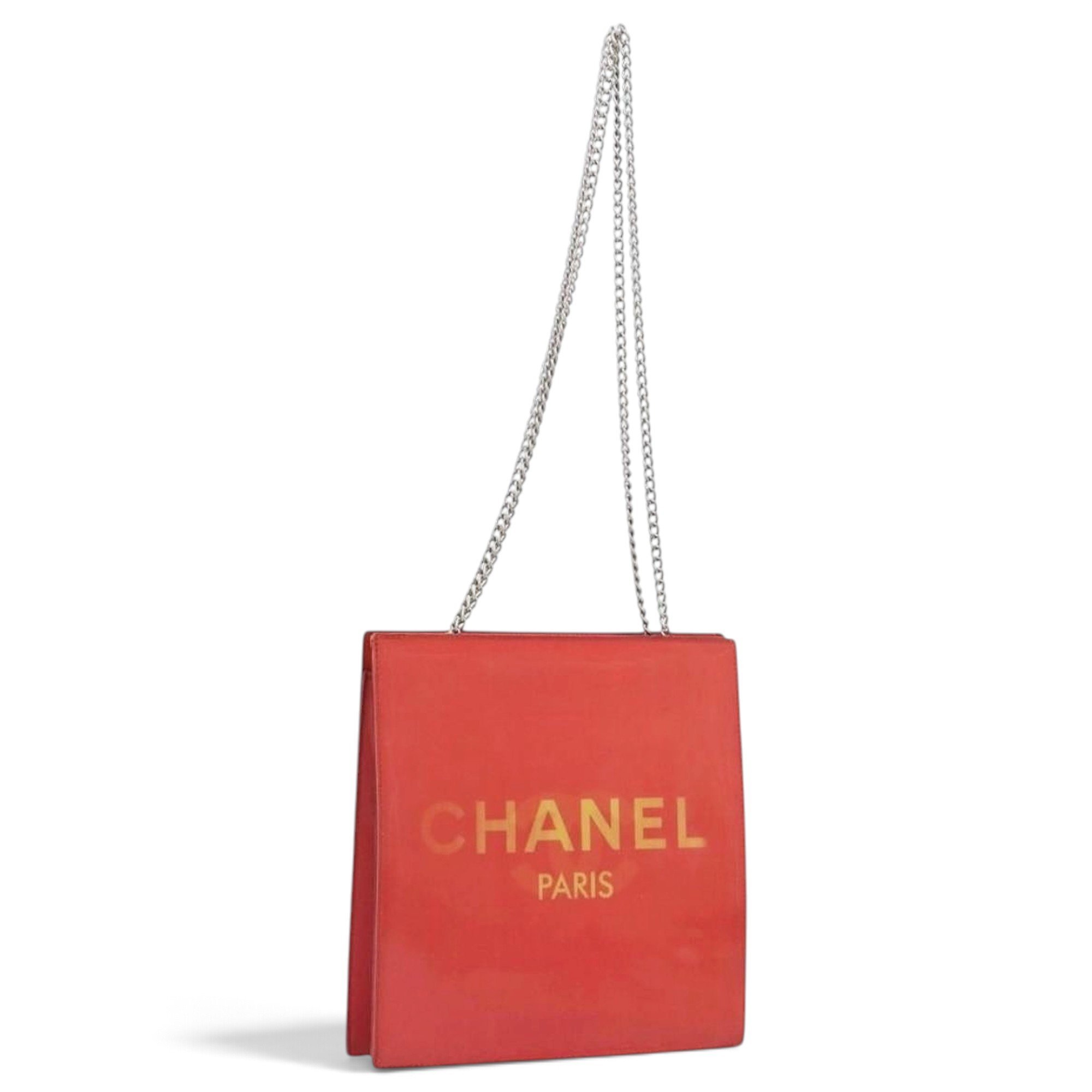 Vinyl handbag