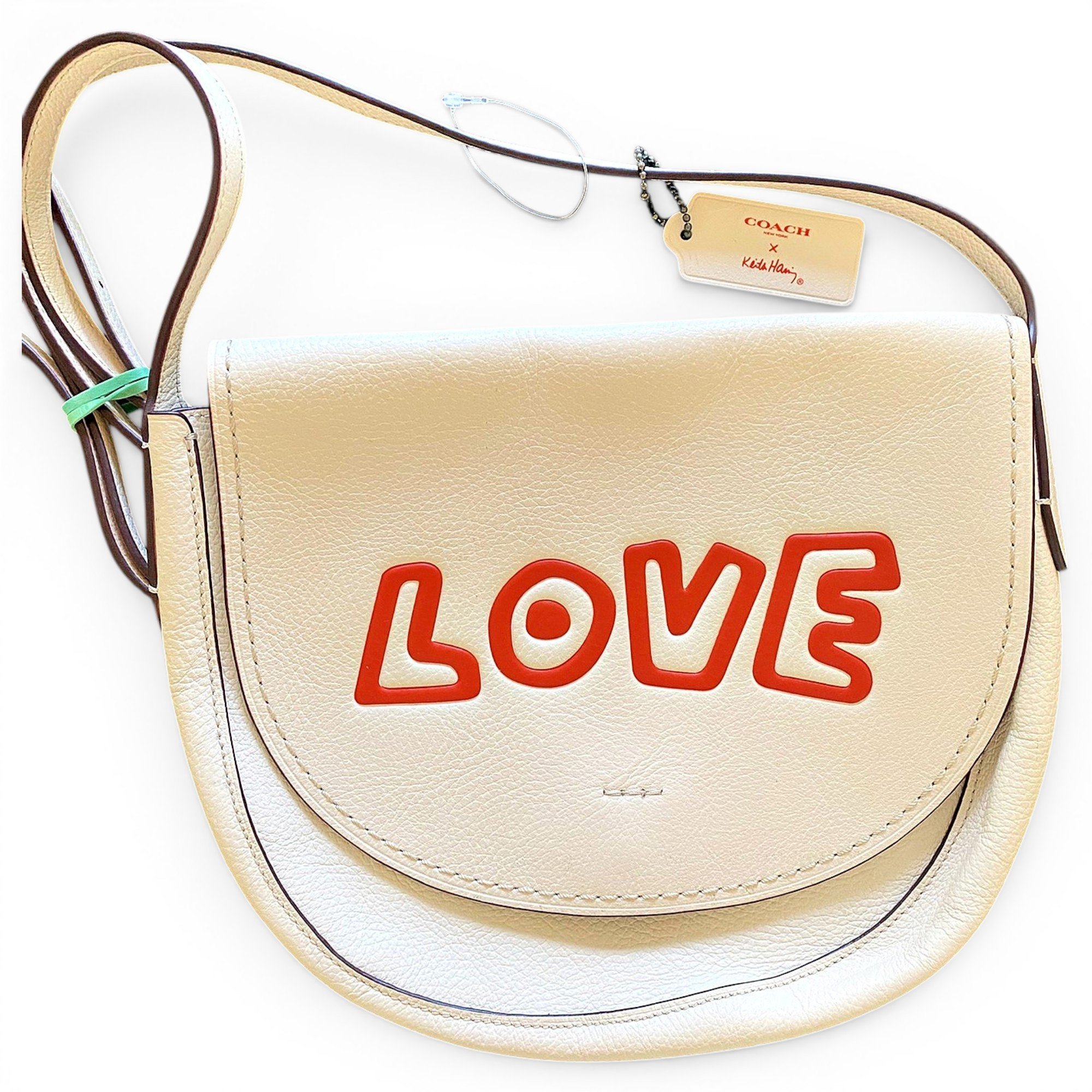 Leather crossbody bag