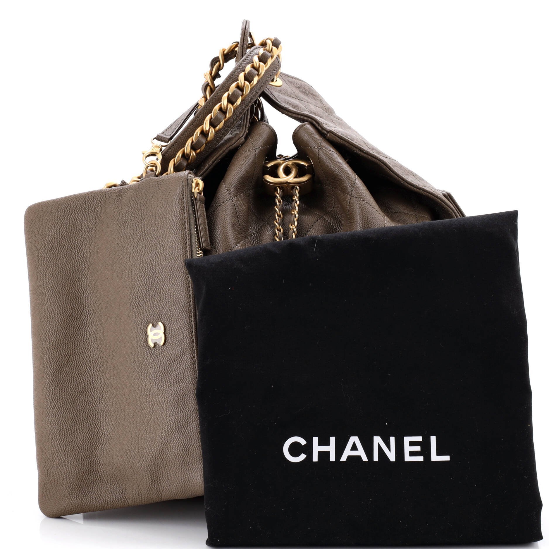 Leather handbag