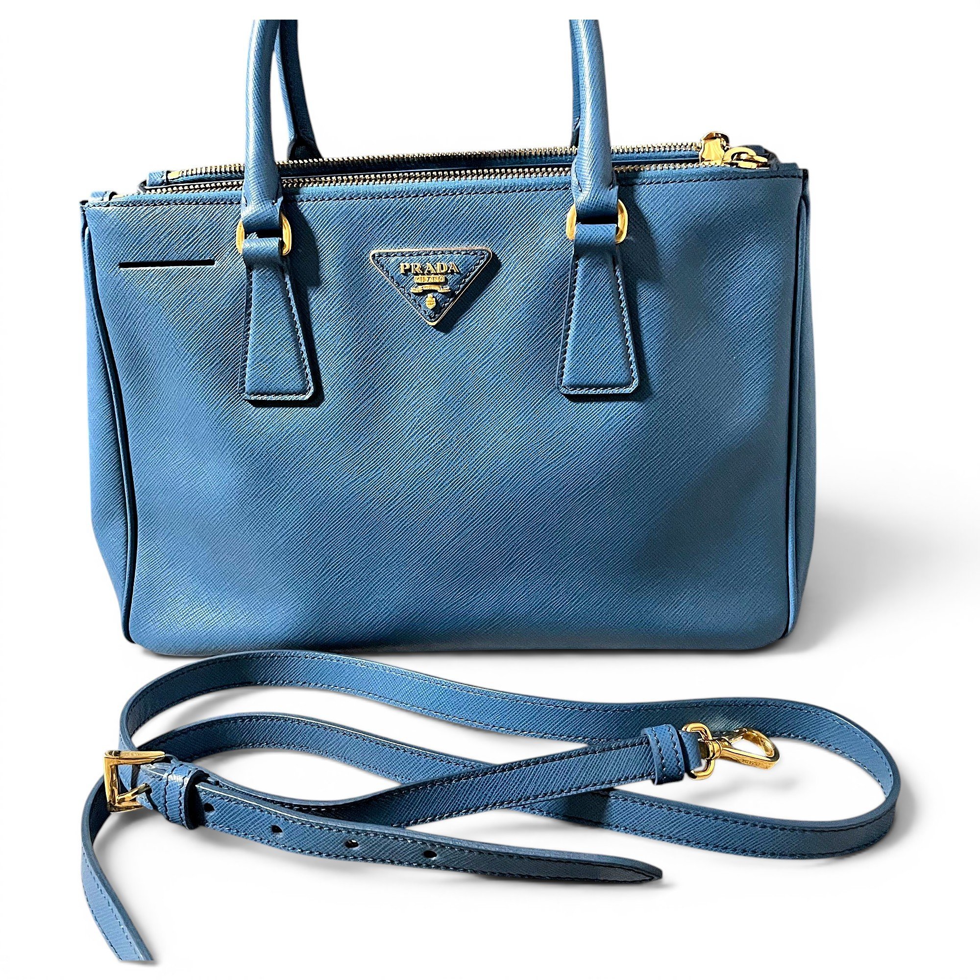Galleria leather handbag