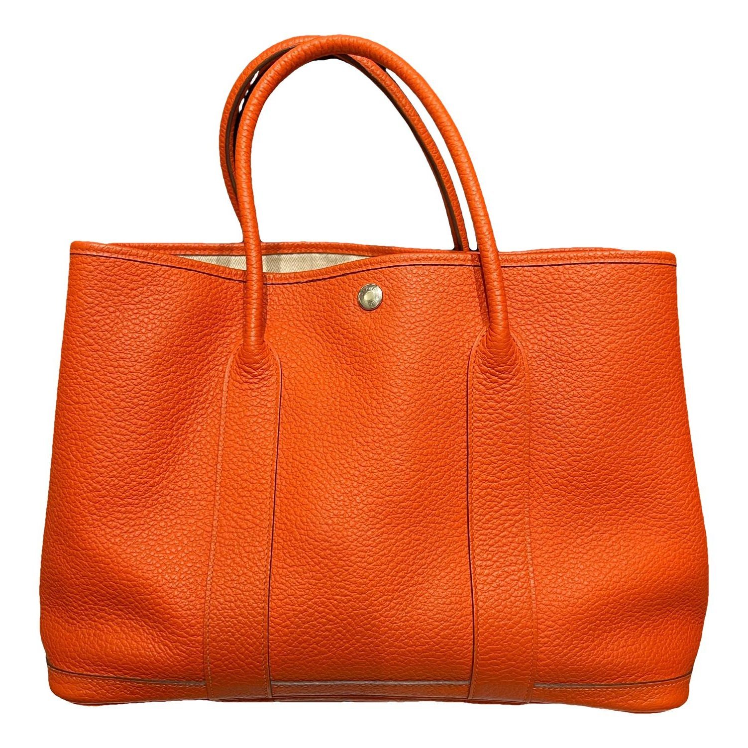 Garden Party leather handbag