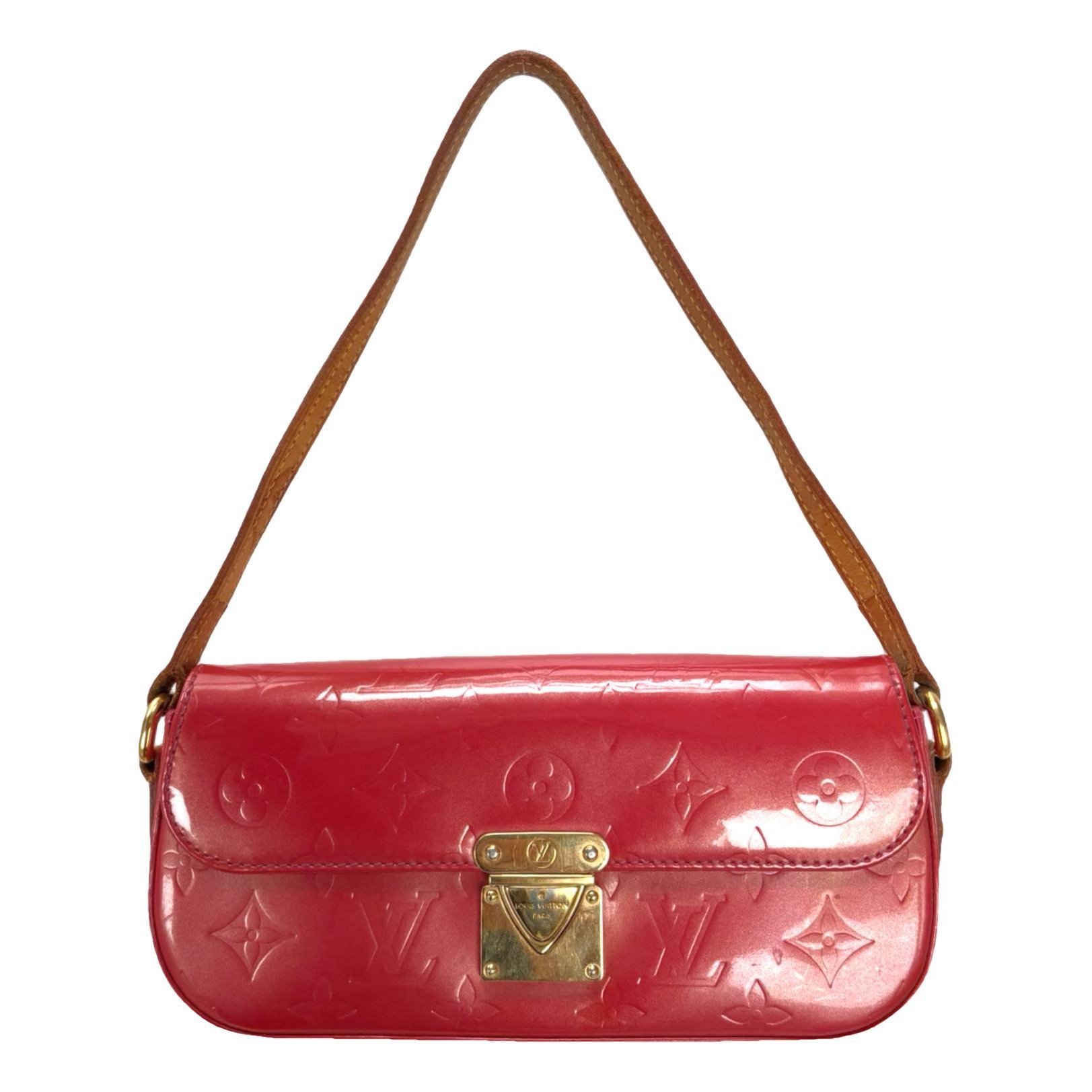 Malibu Street patent leather handbag