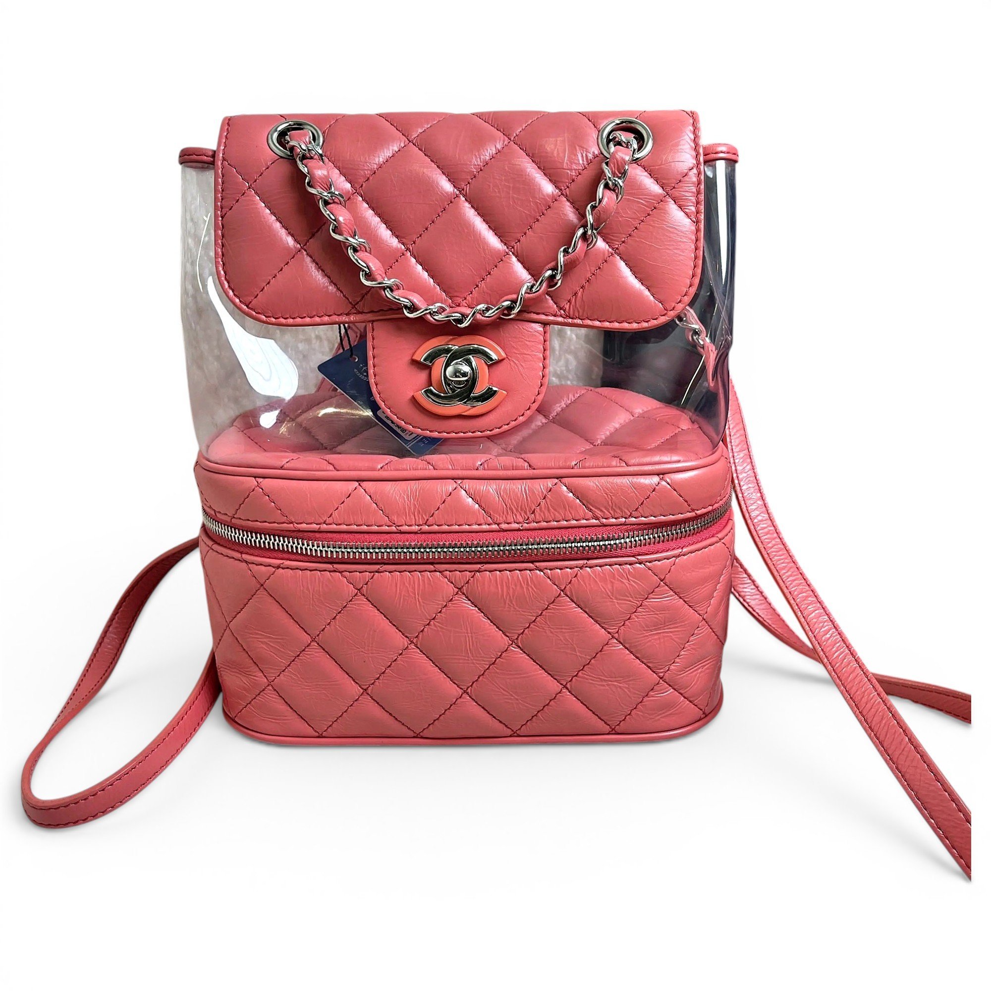 Leather backpack