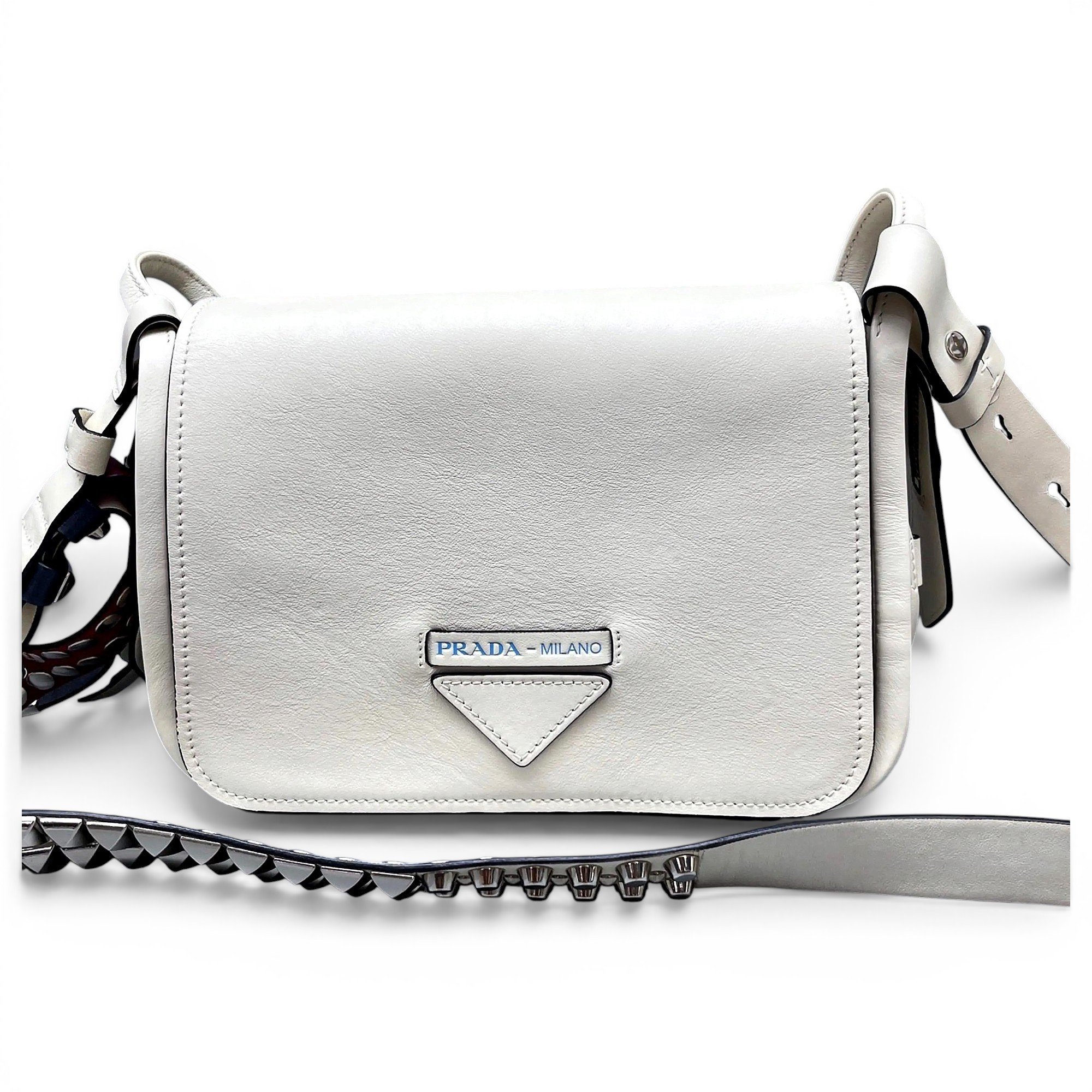 Leather crossbody bag