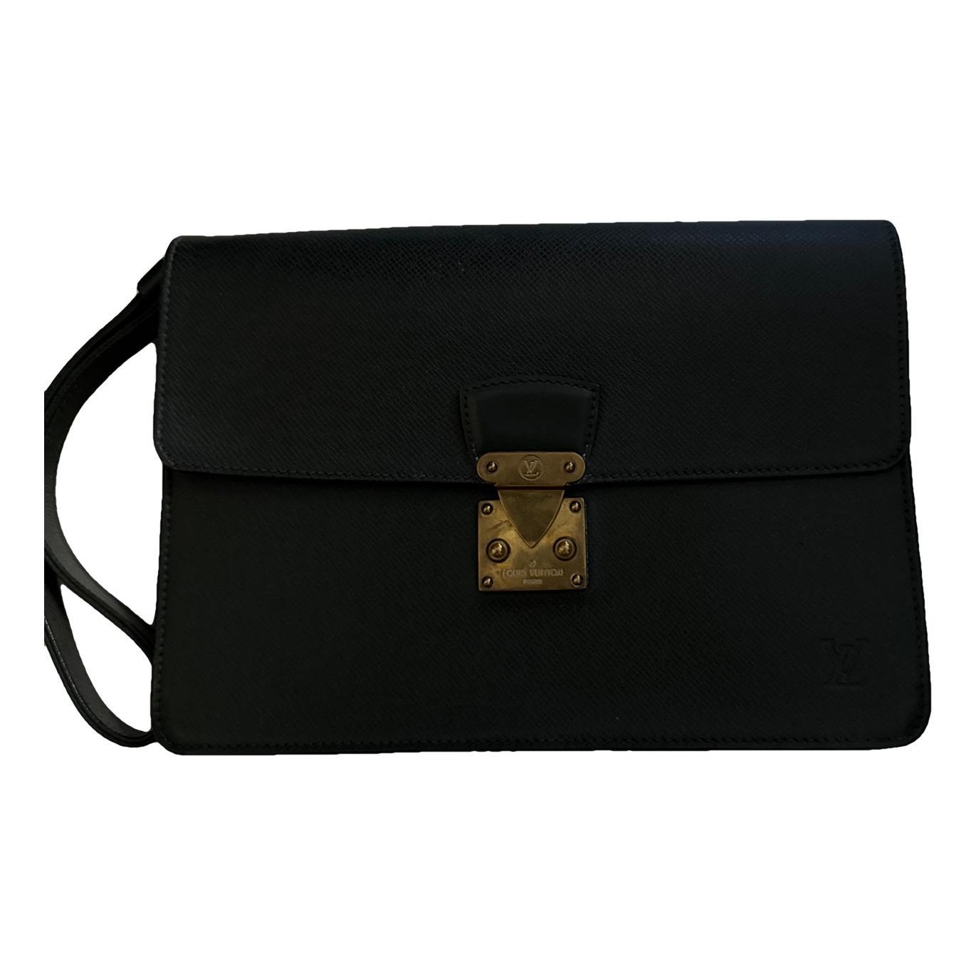 Kourad leather clutch bag