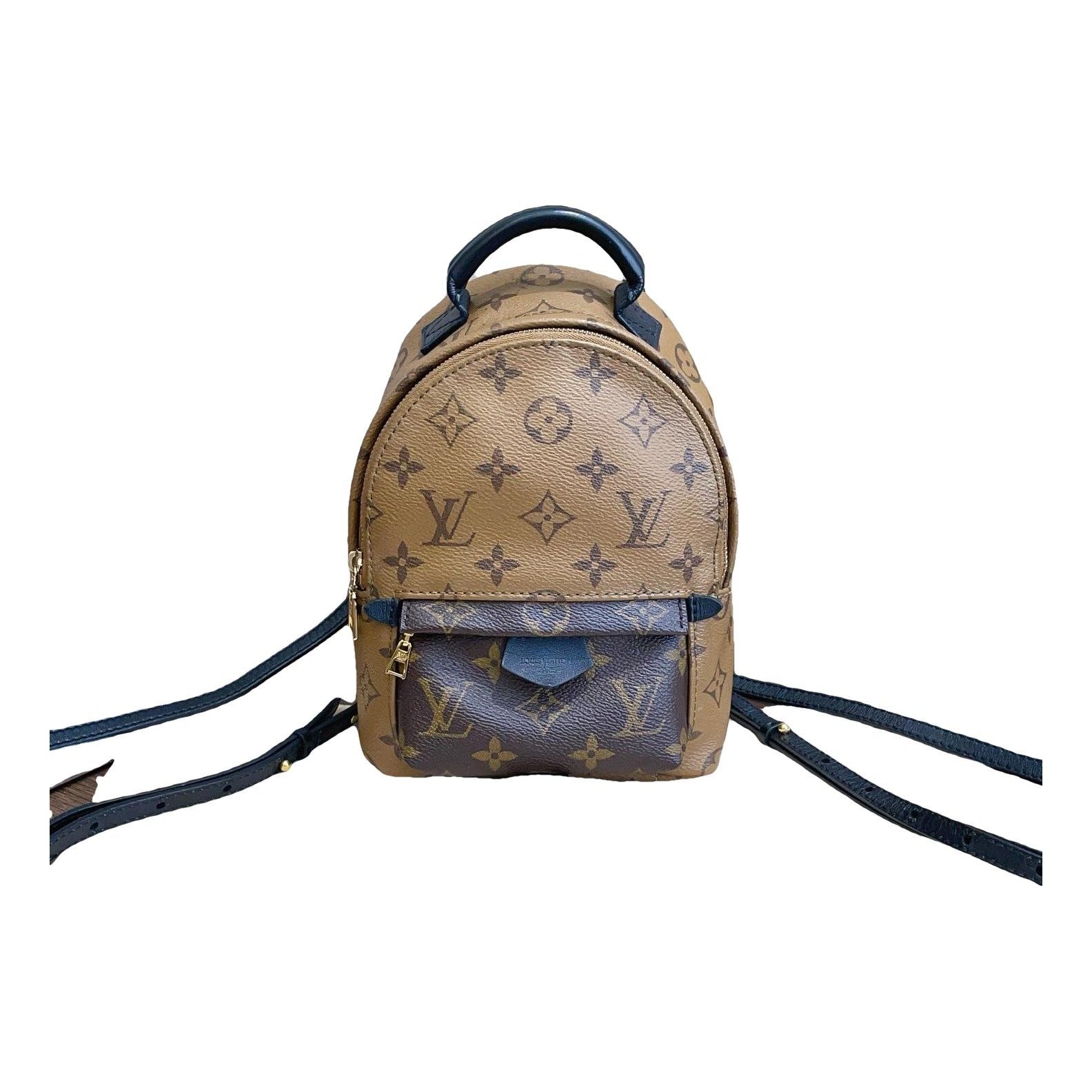 Leather backpack