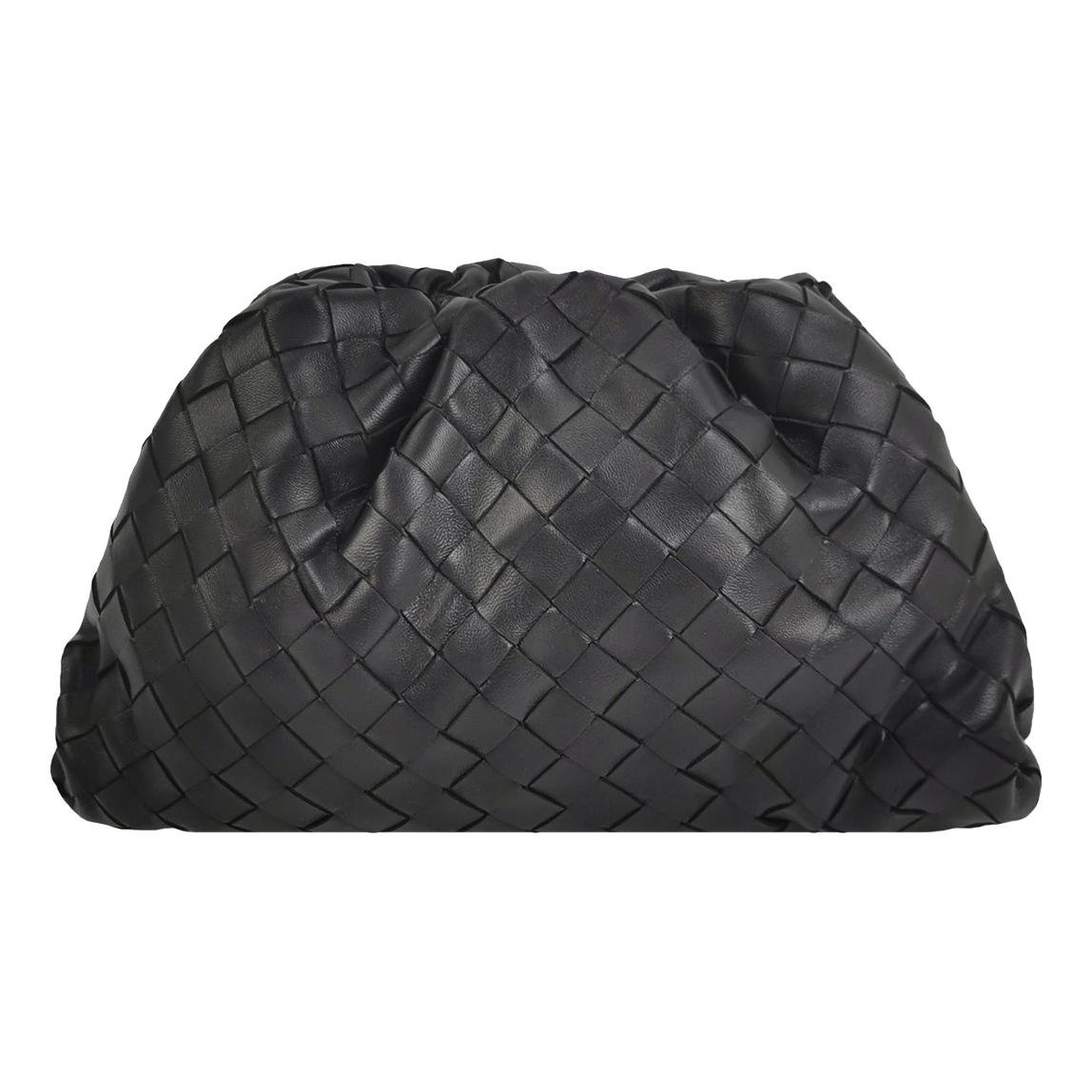 Pouch leather handbag