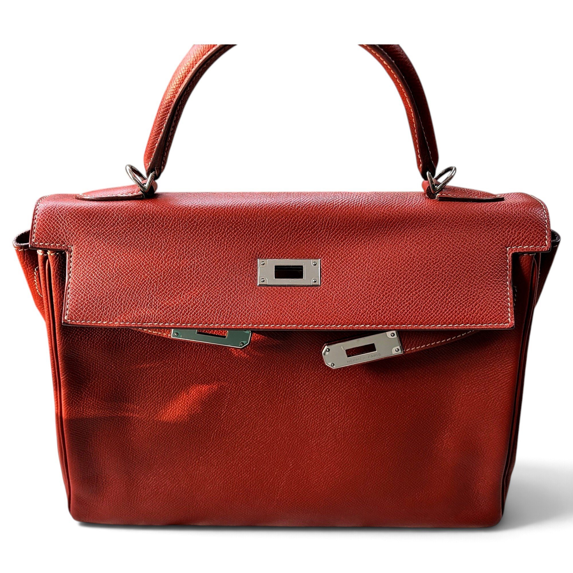 Kelly 32 leather bag