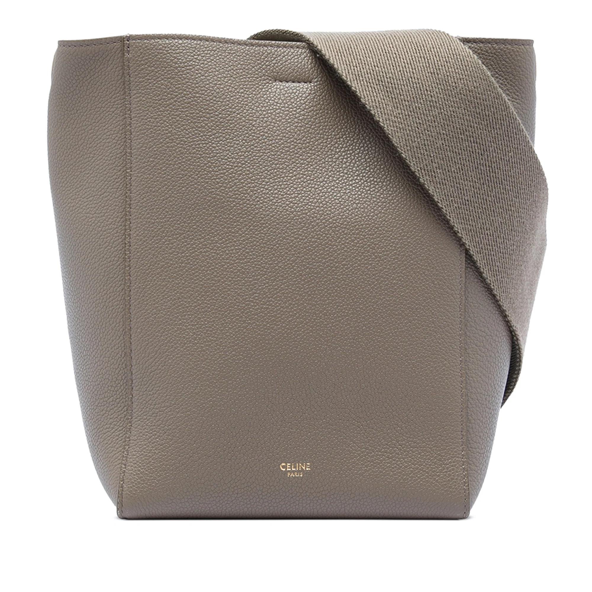 Seau Sangle pony-style calfskin handbag