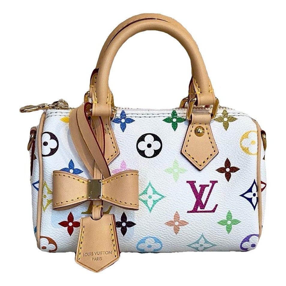 Nano Speedy / Mini HL leather handbag