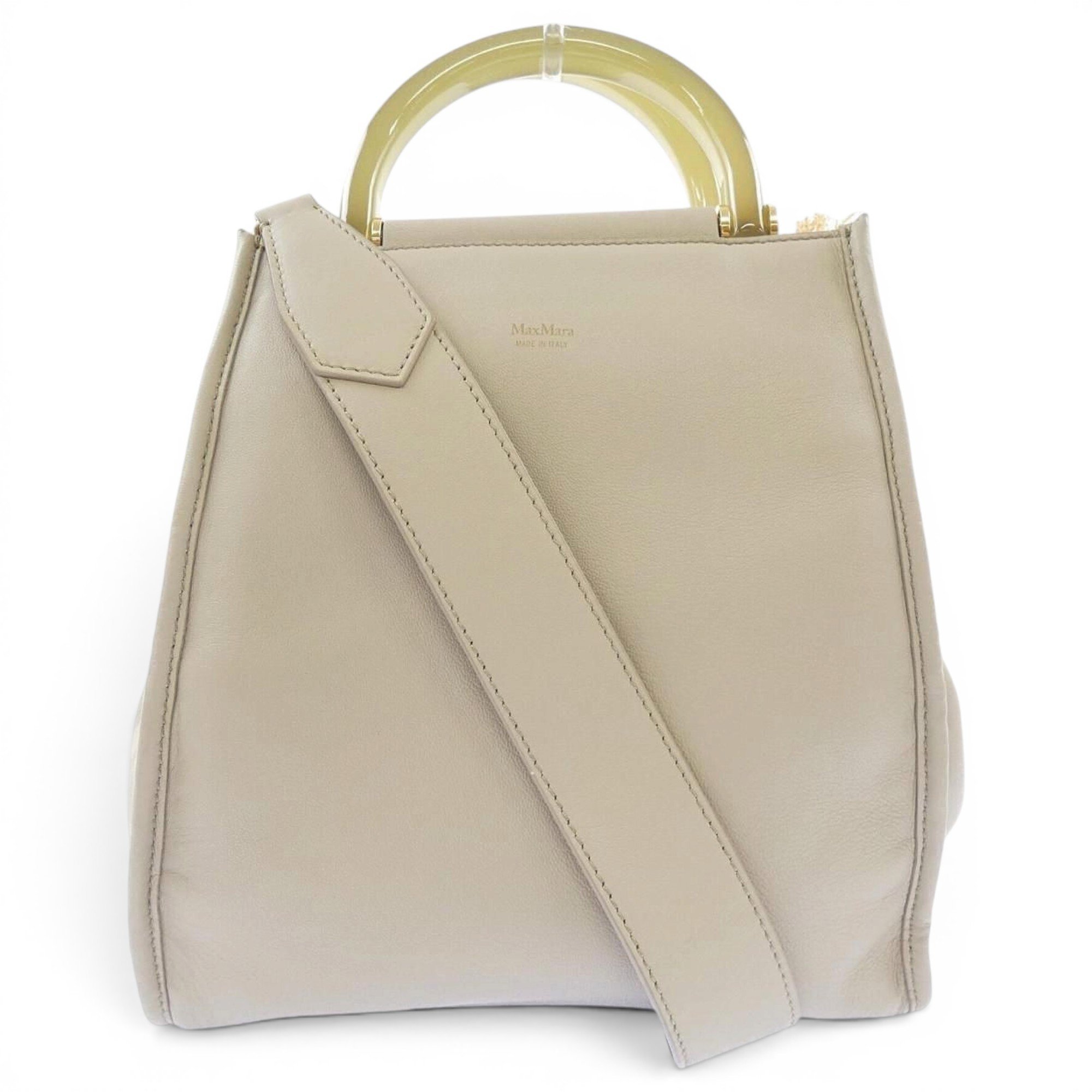 Leather handbag