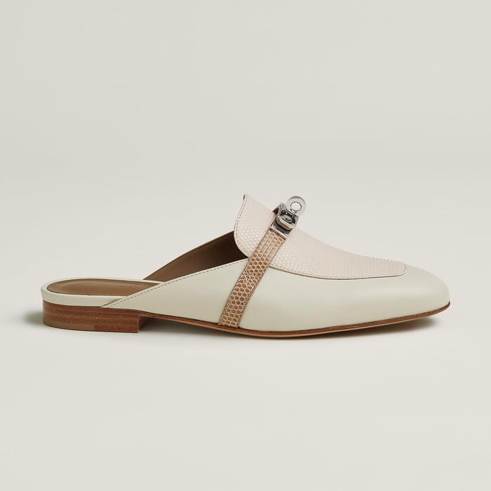 Multicolore Beige Glaise Oz Mule