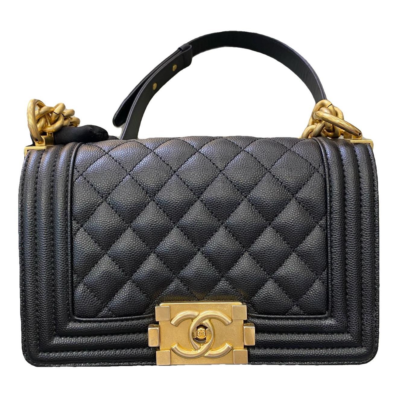 Boy leather crossbody bag