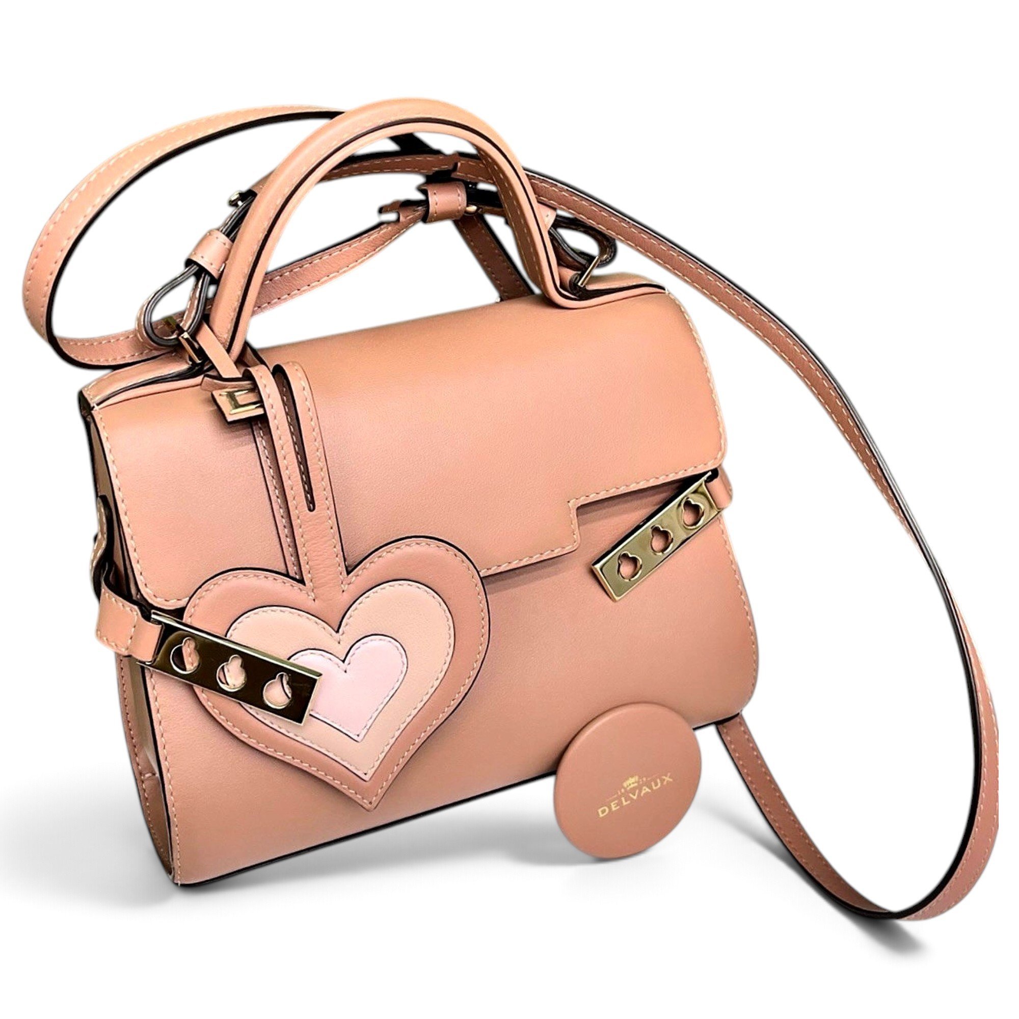 Tempête leather handbag