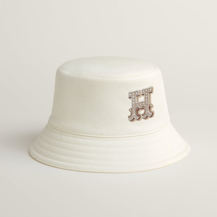 Blanc Lotus Harper H Electrique Bucket Hat