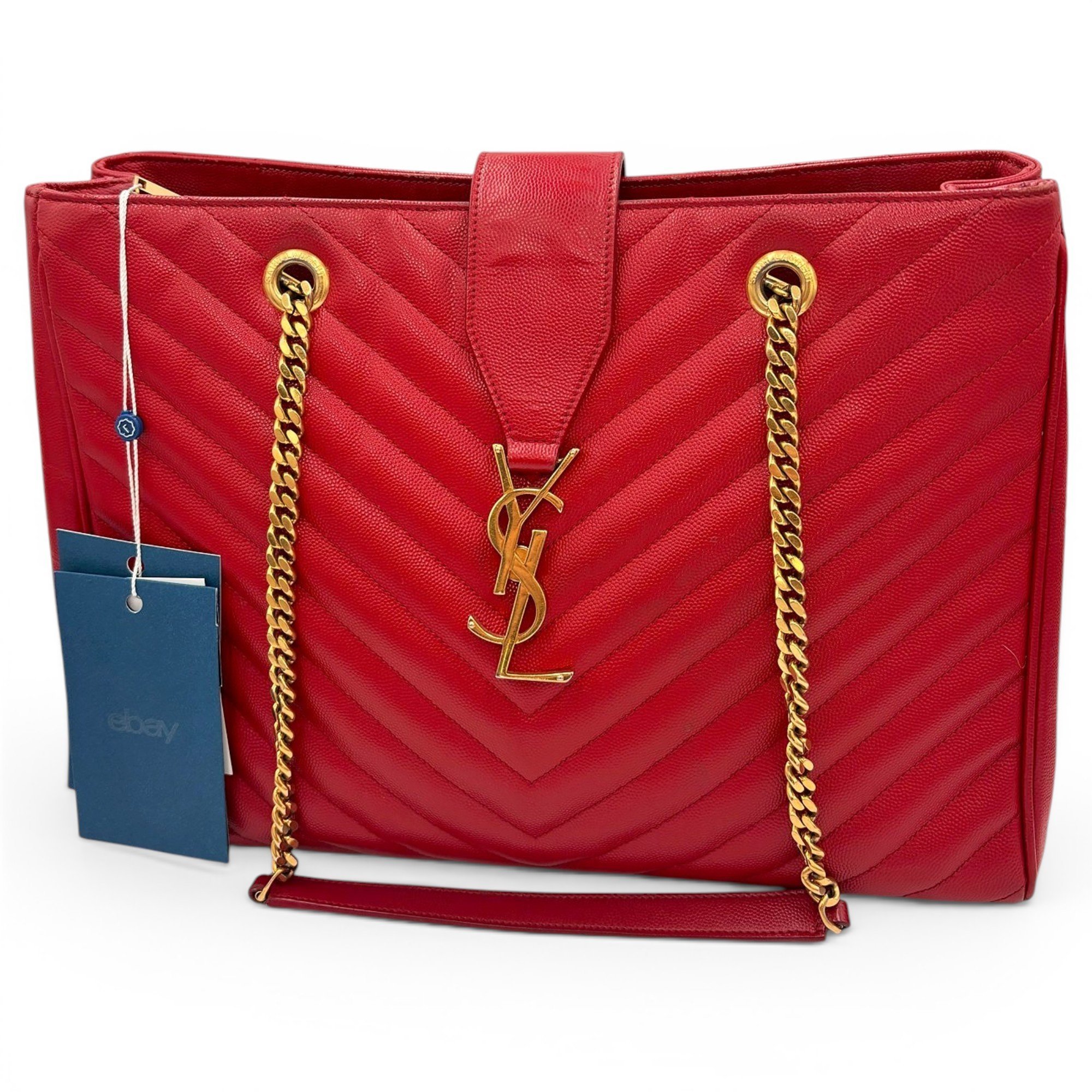 Loulou Shopping leather tote