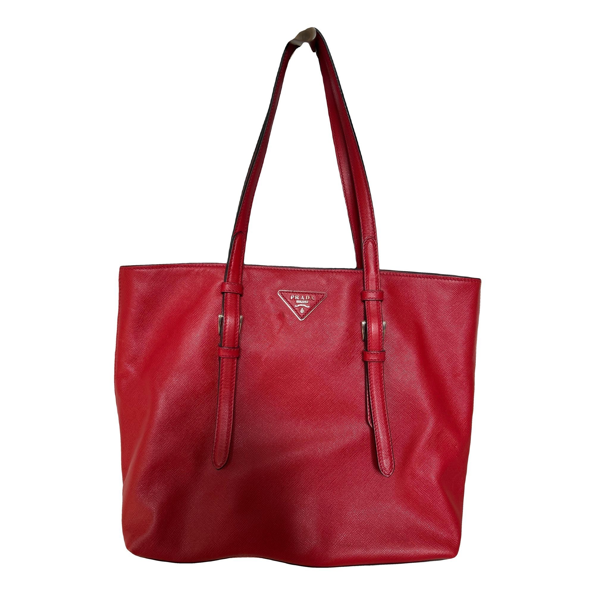 Bibliothèque leather handbag
