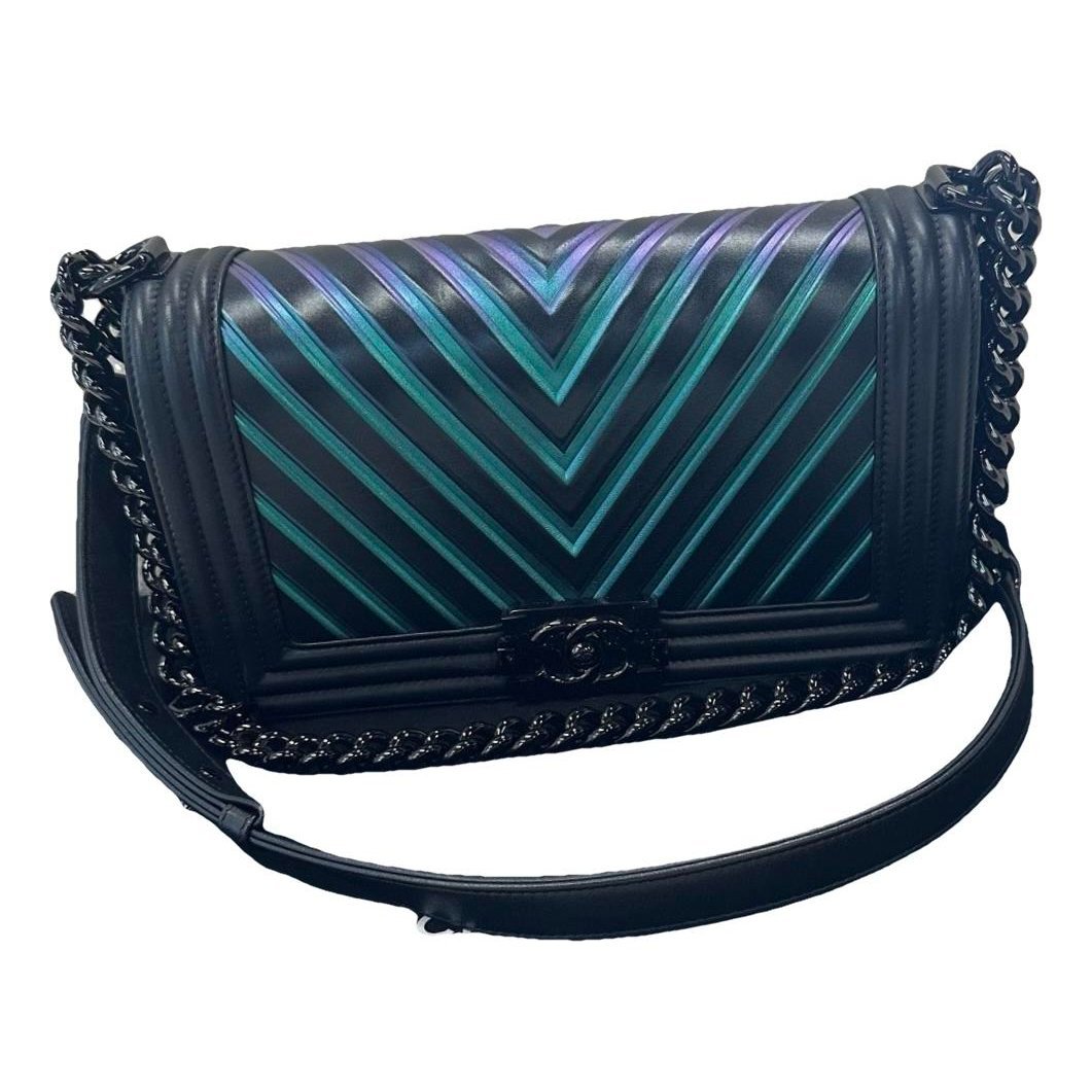 Boy leather handbag