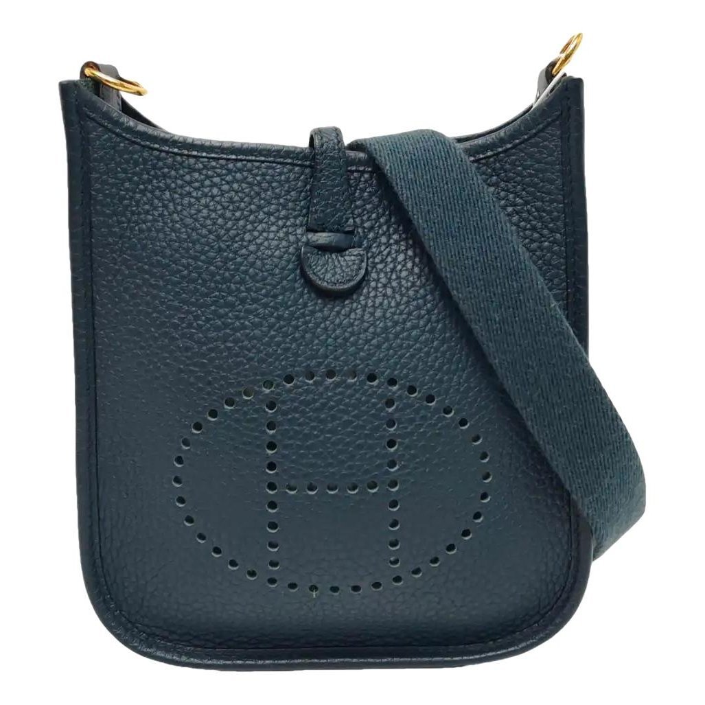 Evelyne leather handbag