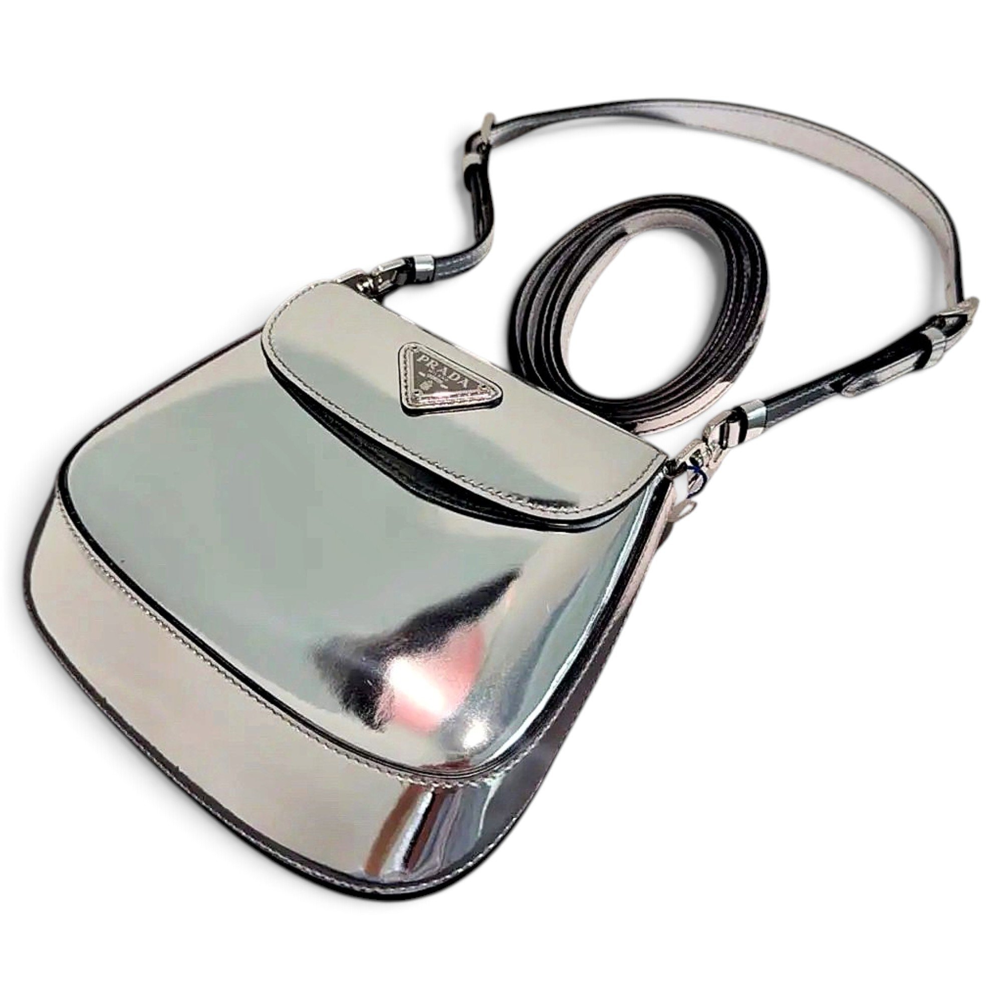Cleo Flap leather handbag