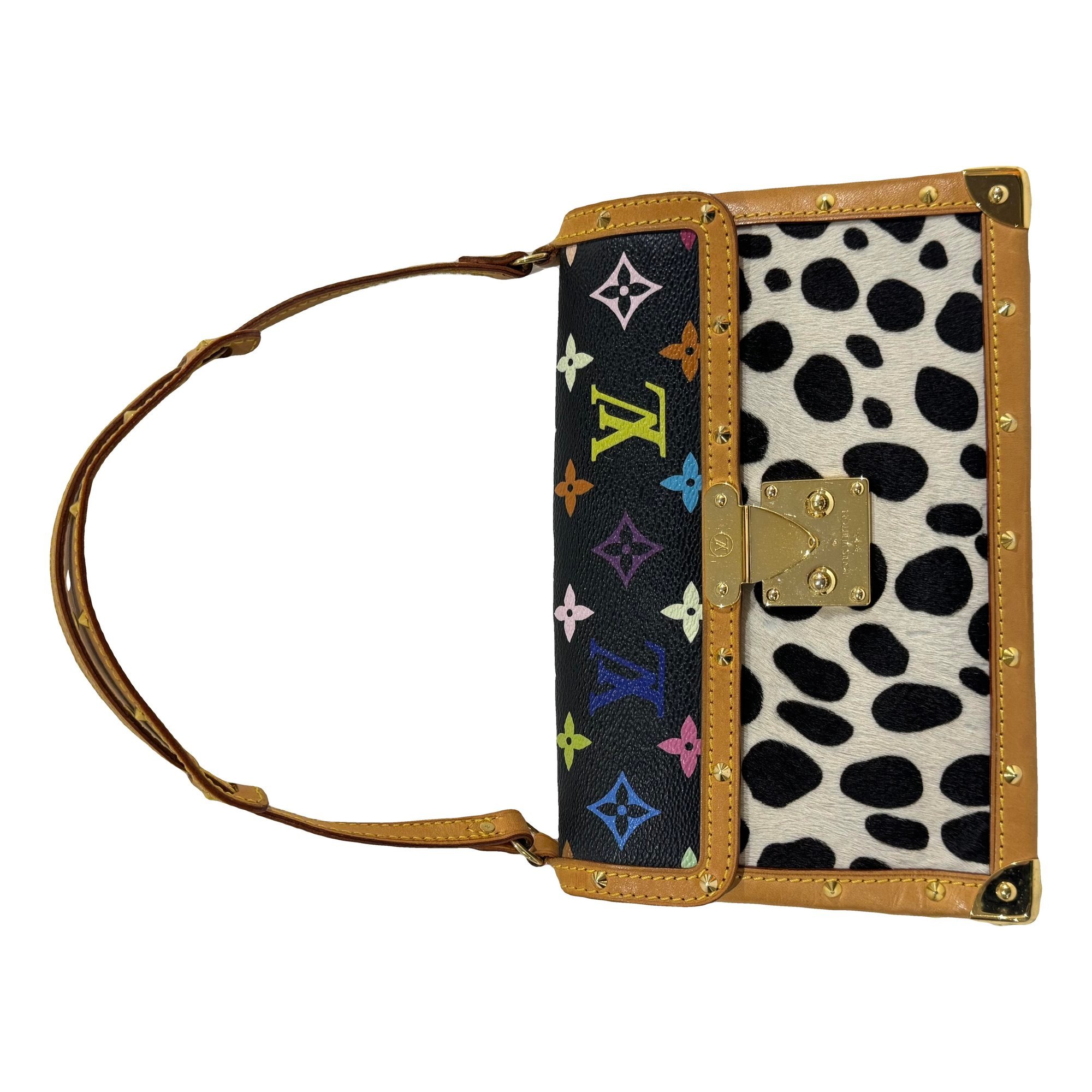 Dalmatian cloth handbag