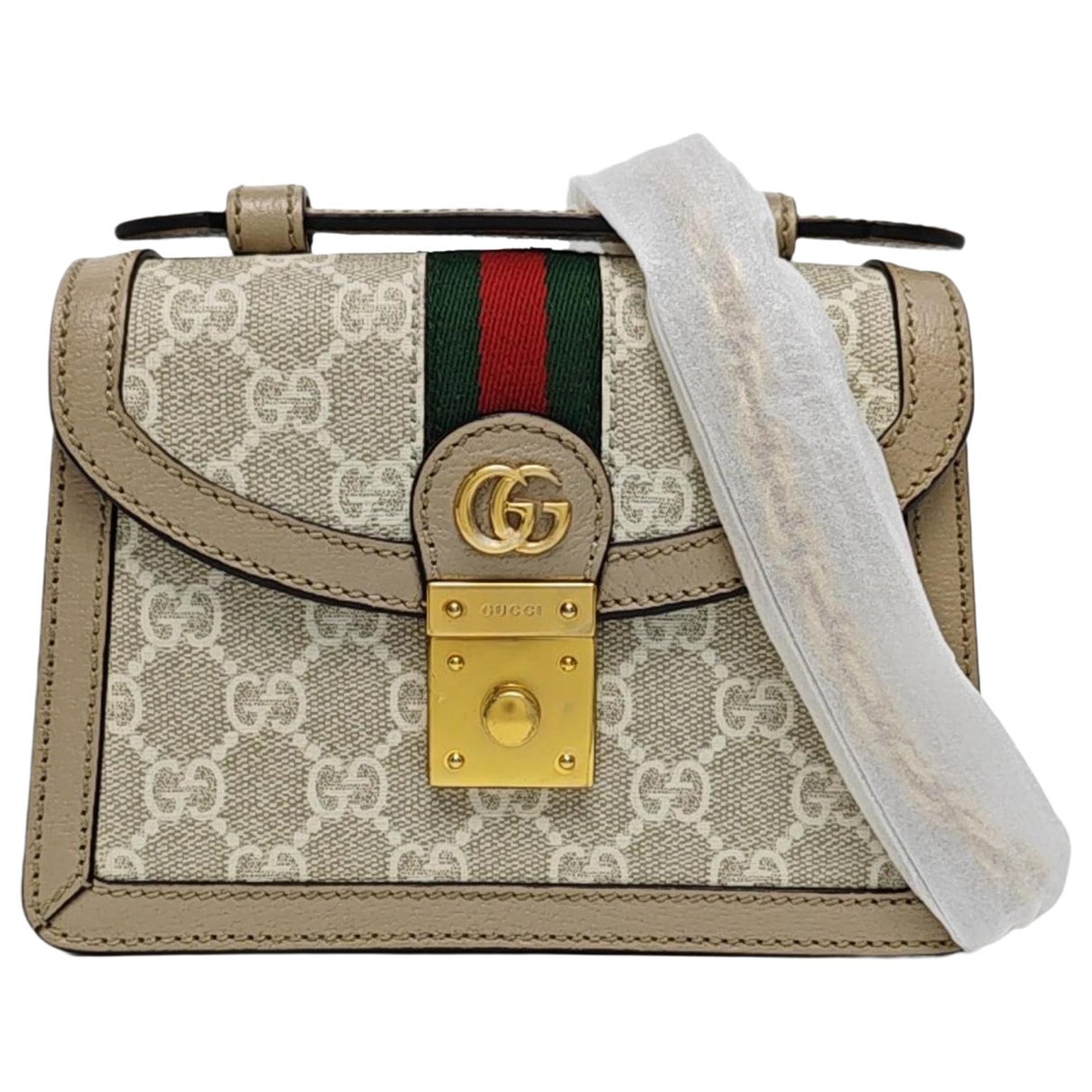 Ophidia leather handbag