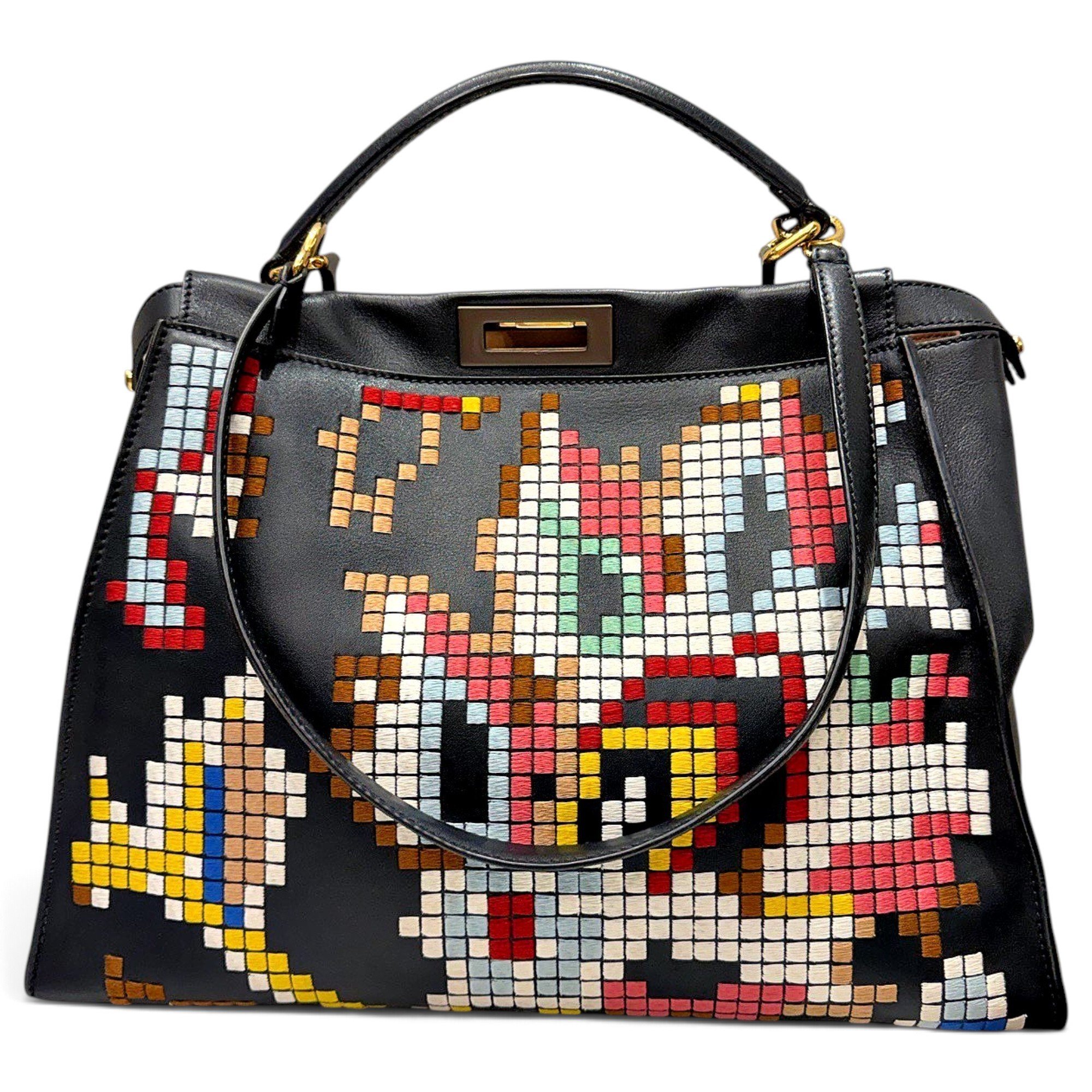 Peekaboo IseeU leather handbag