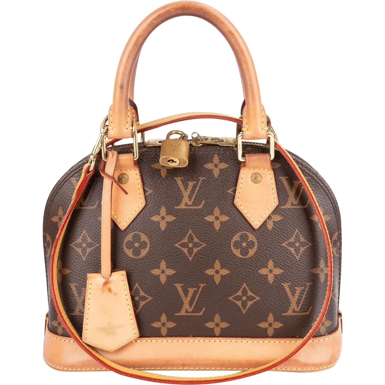 Alma leather handbag