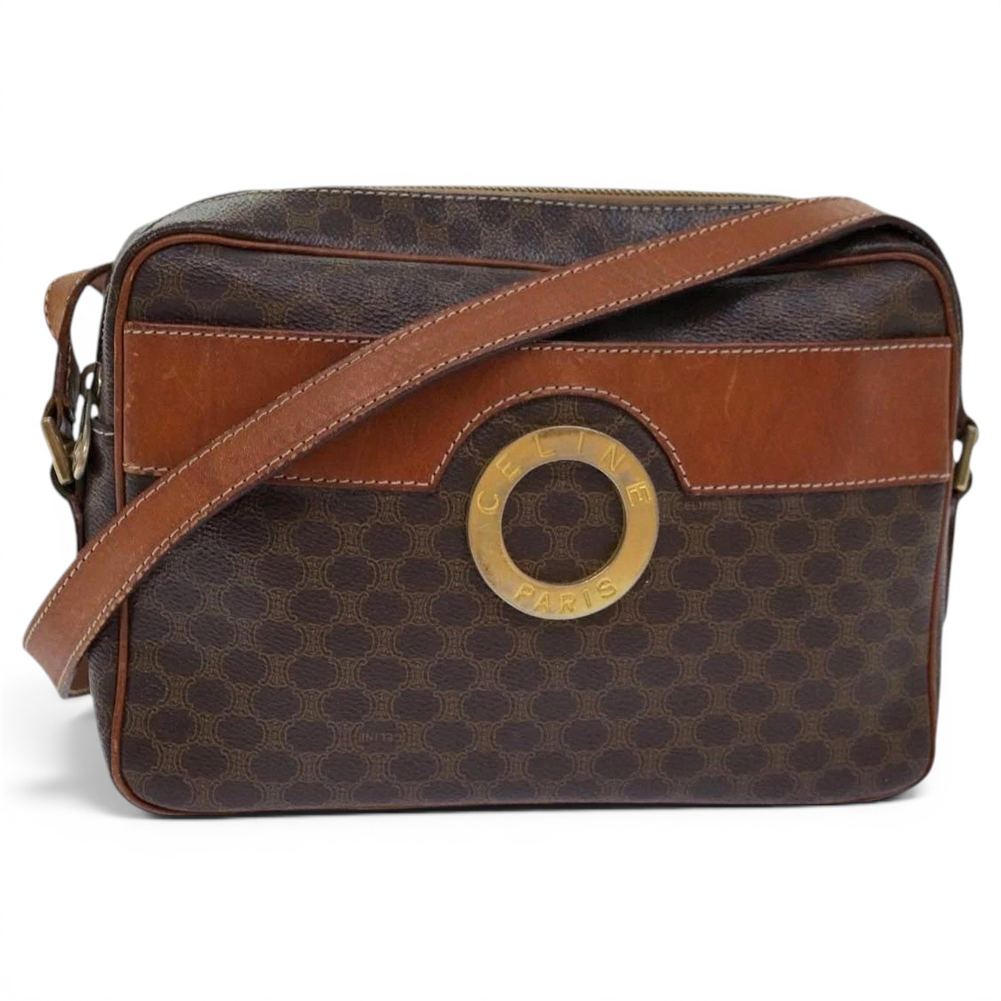 Leather handbag