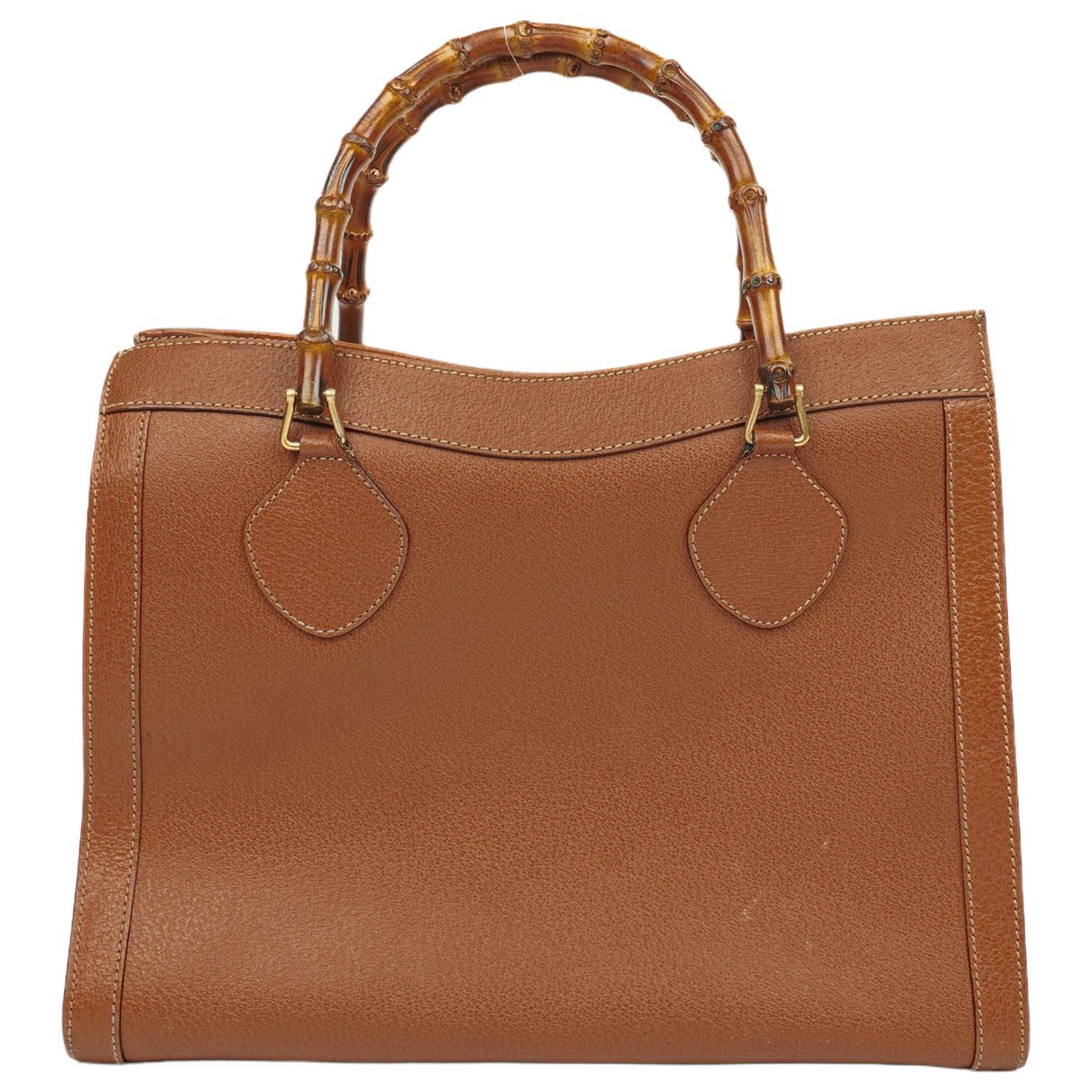 Diana Bamboo leather handbag