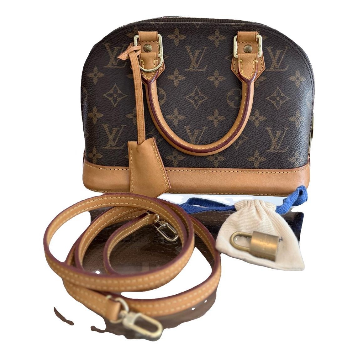 Alma BB leather handbag