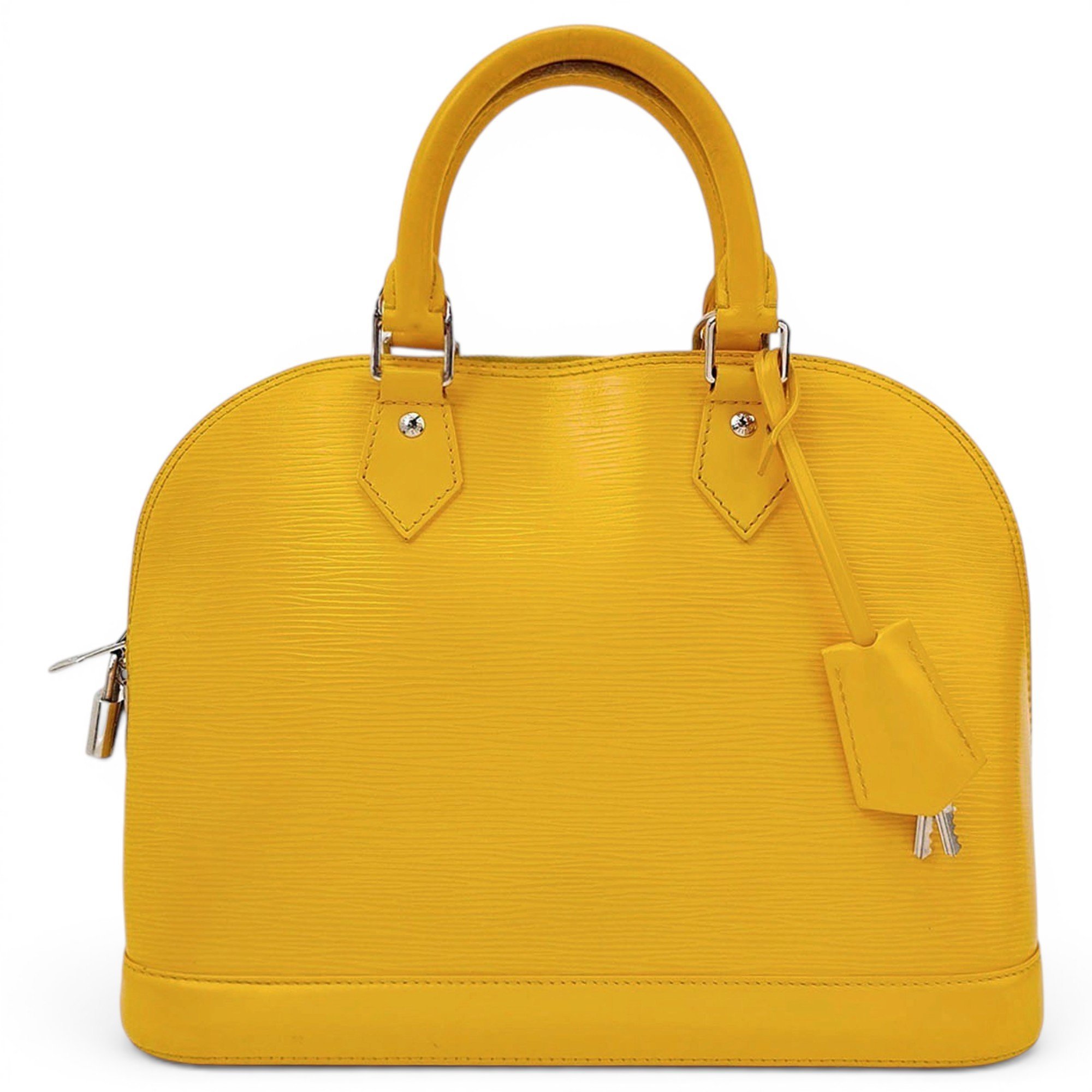 Alma leather handbag