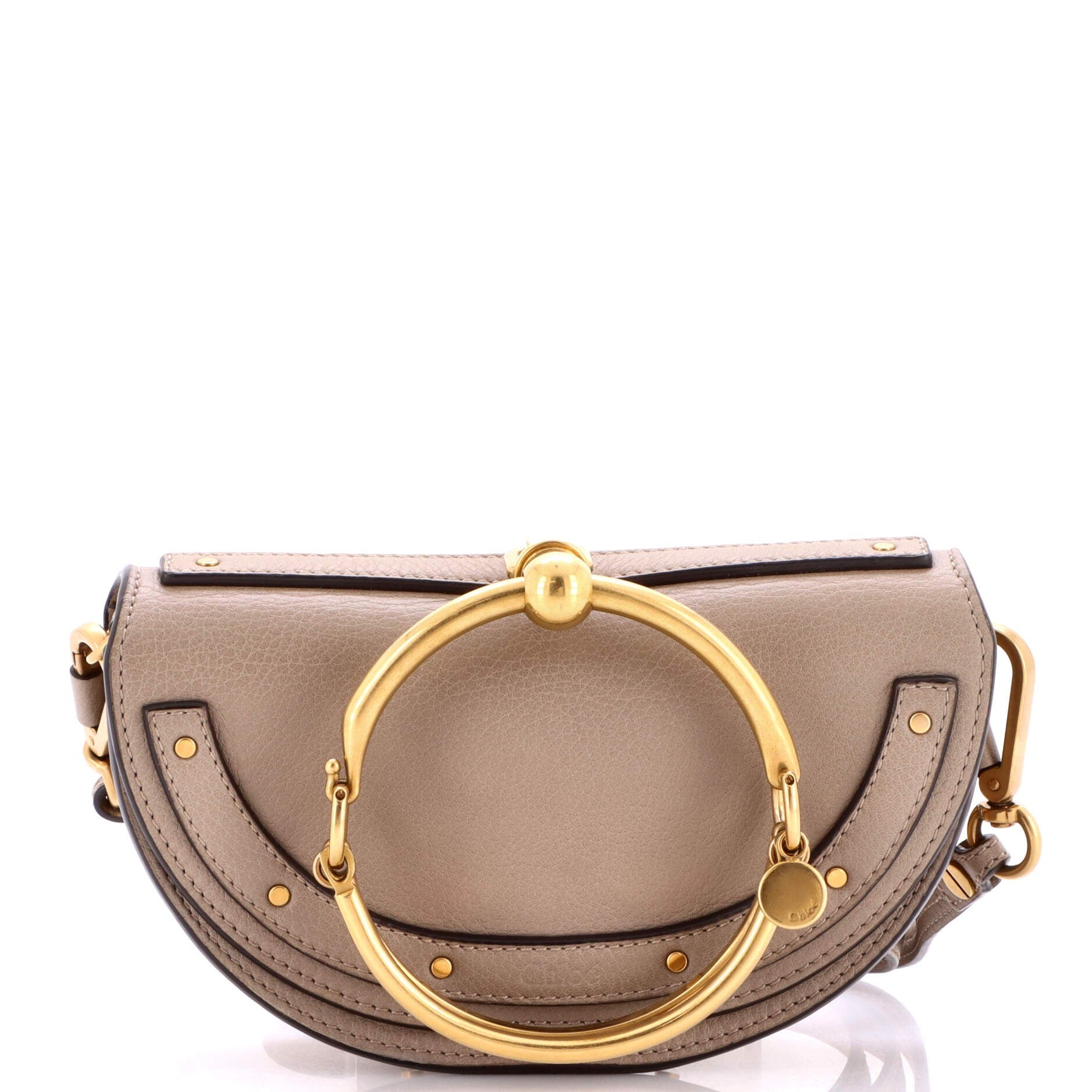 Chloe Nile Crossbody Bag Leather Small