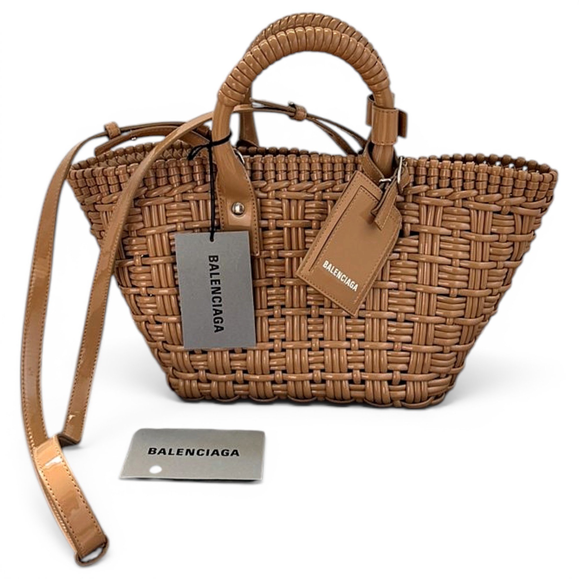 Bistro Panier leather tote