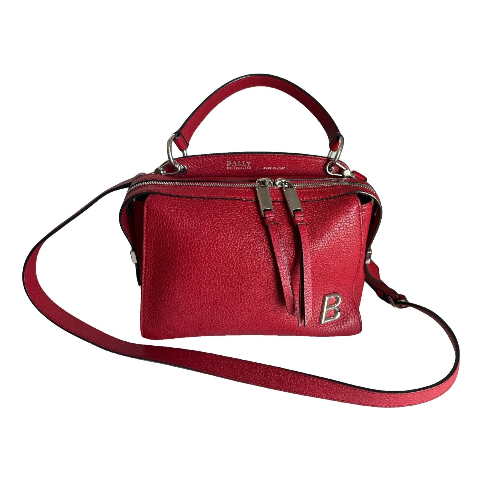 Leather crossbody bag