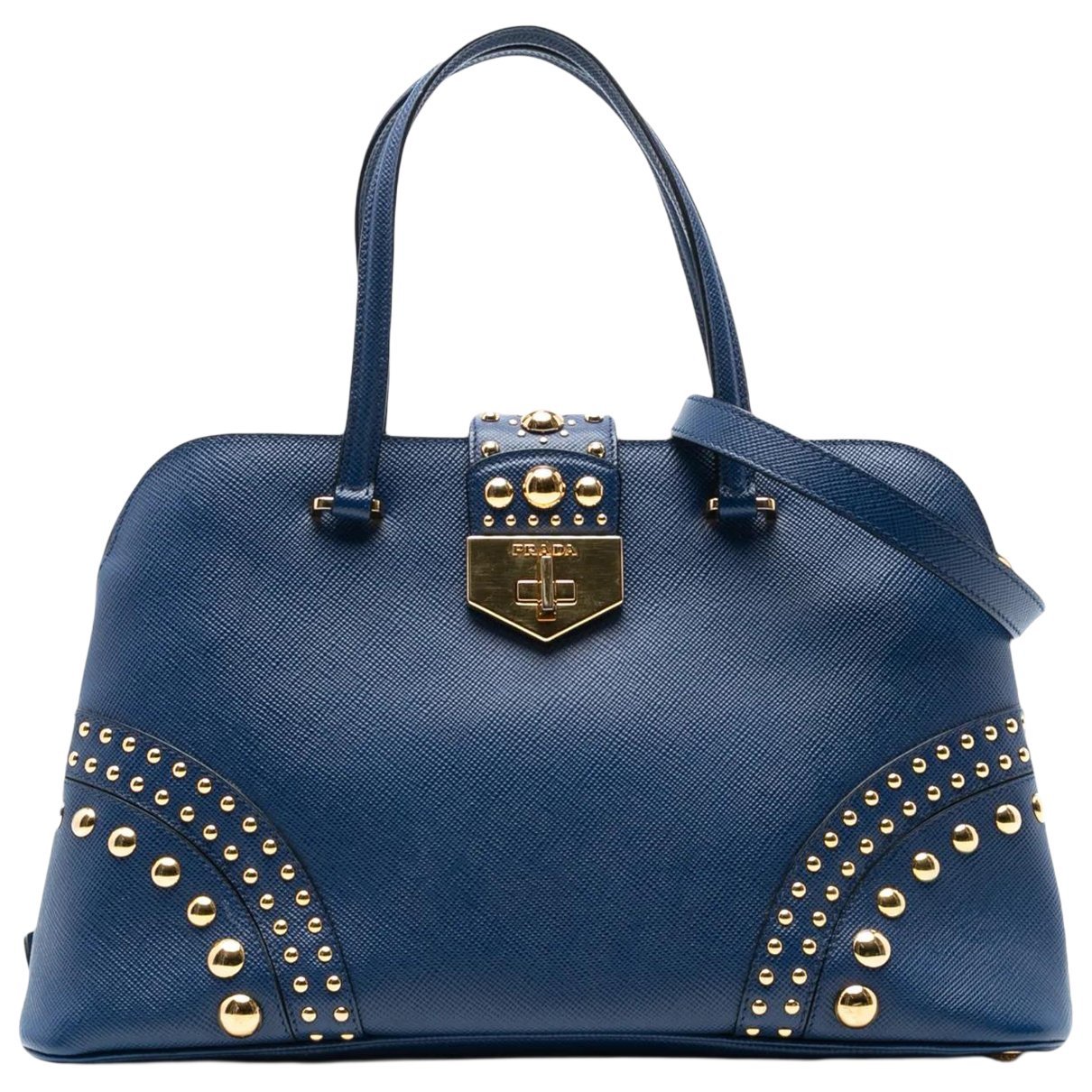 Promenade leather satchel