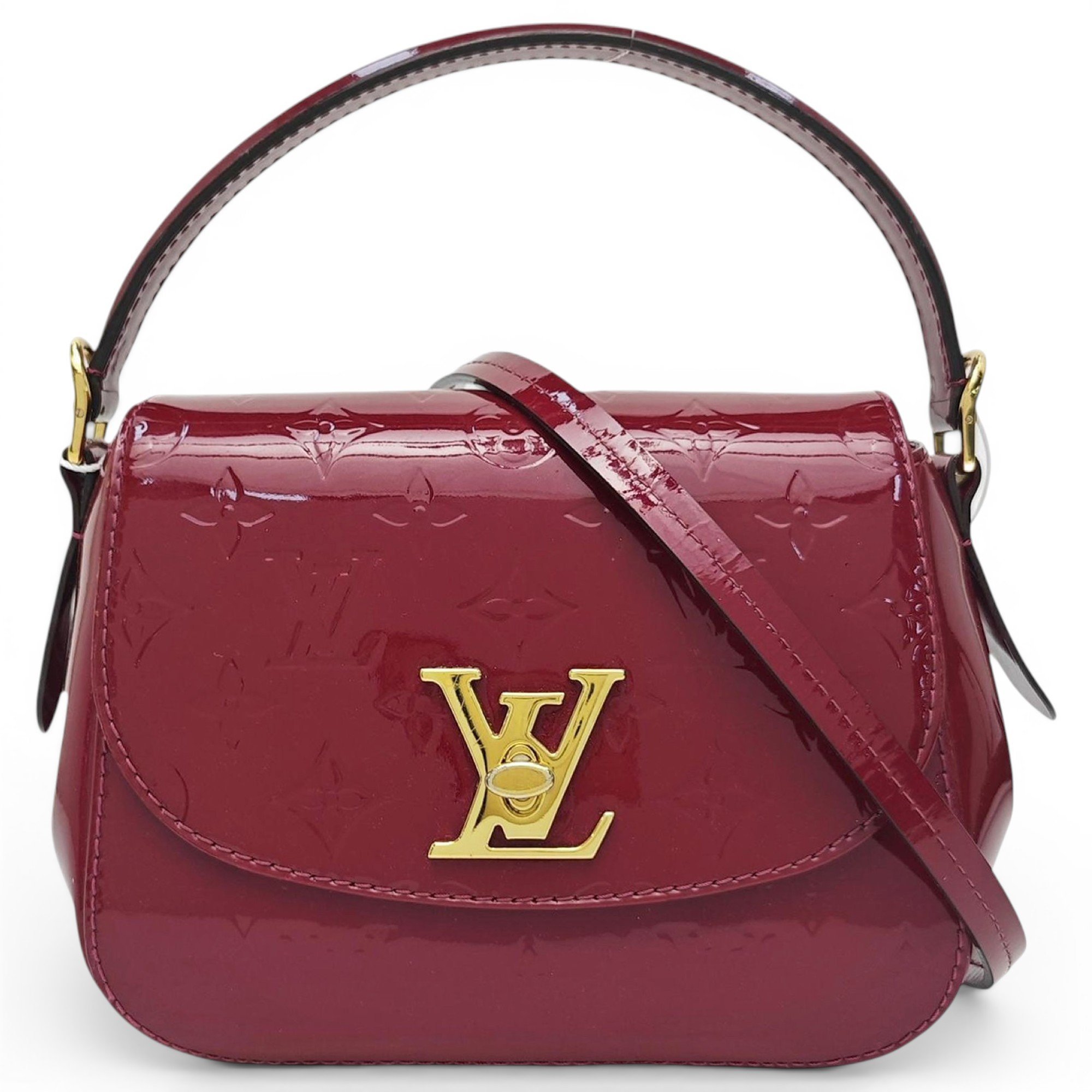 Pasadena patent leather crossbody bag